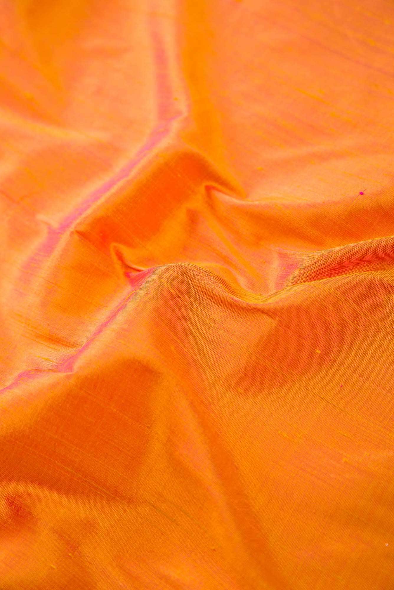 Mustard Raw Silk Dress Material