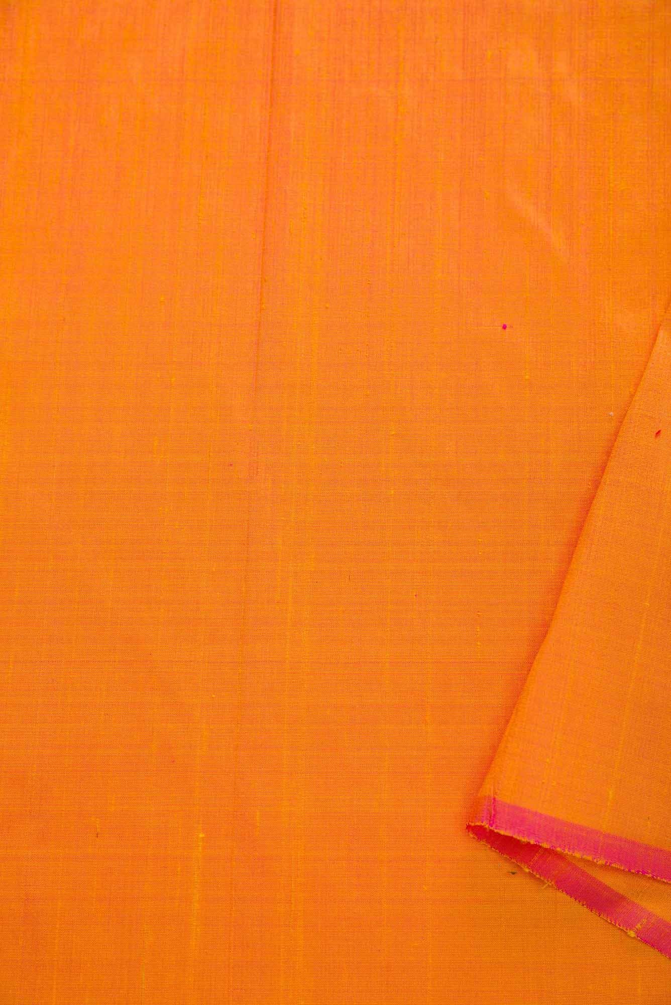 Mustard Raw Silk Dress Material