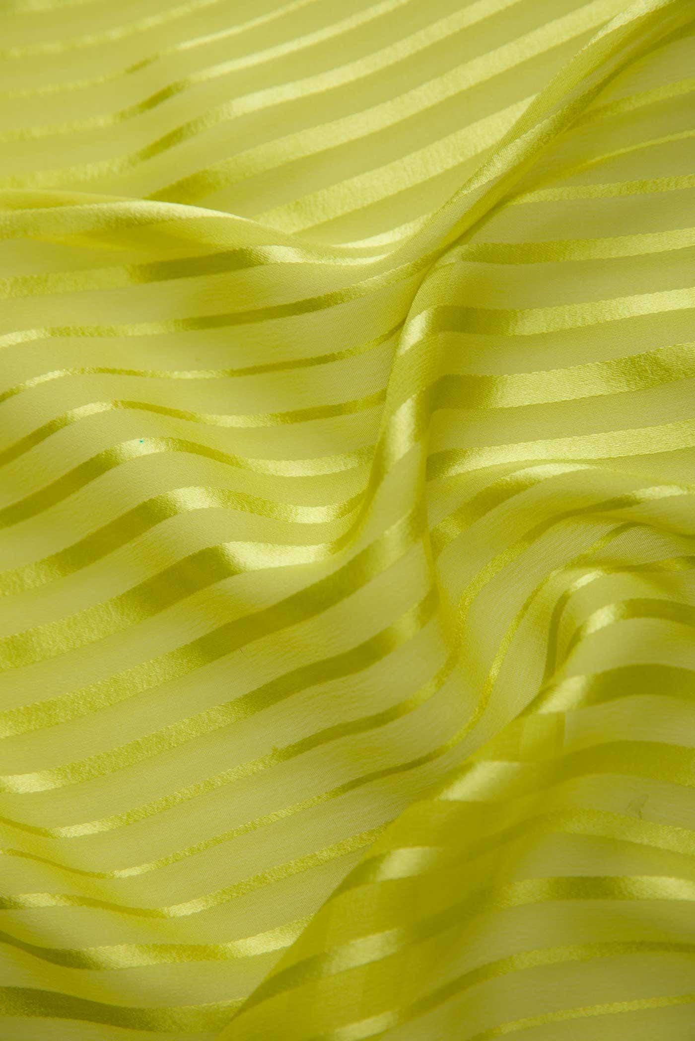 Green Georgette Dress Material