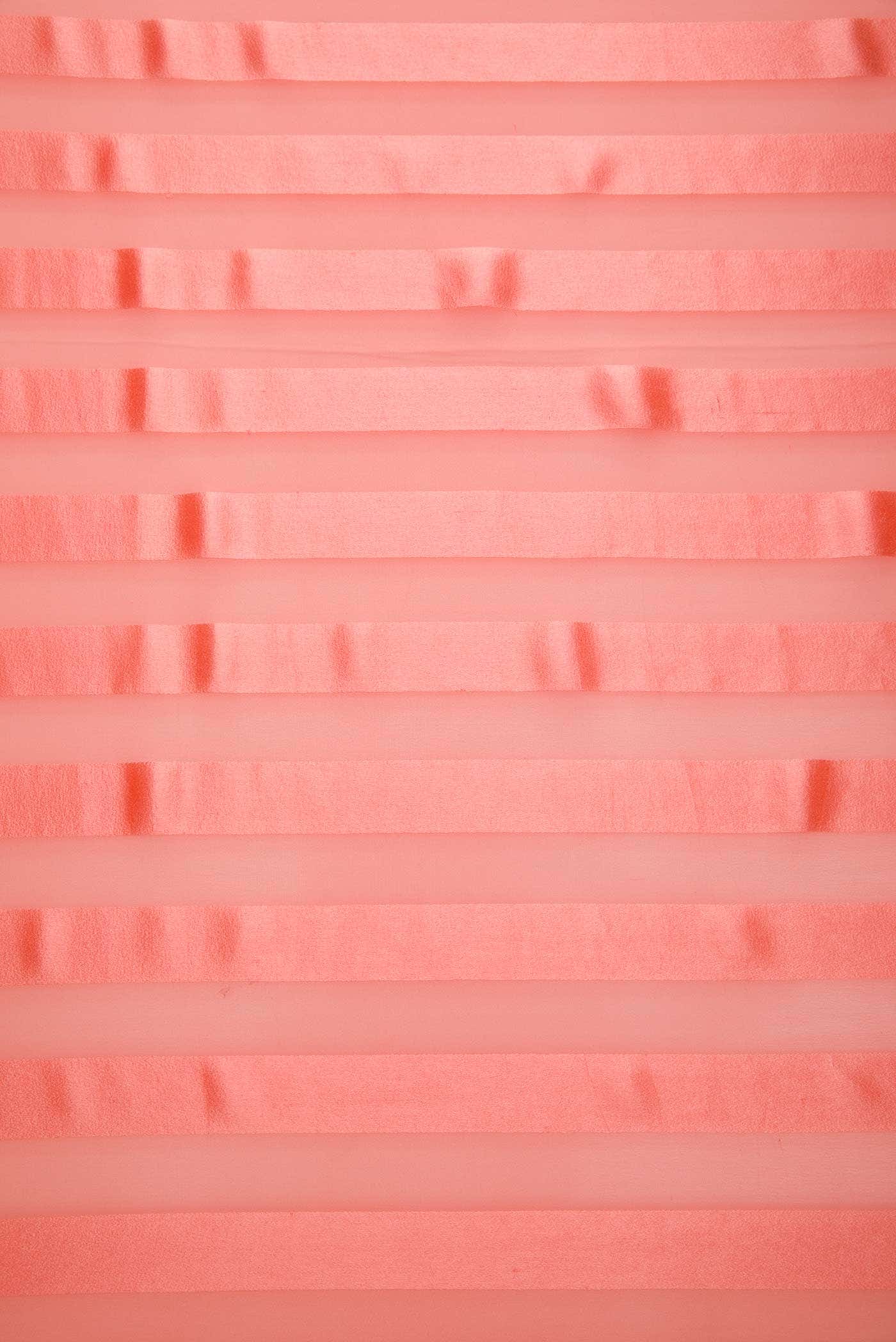 Peach Georgette Dress Material