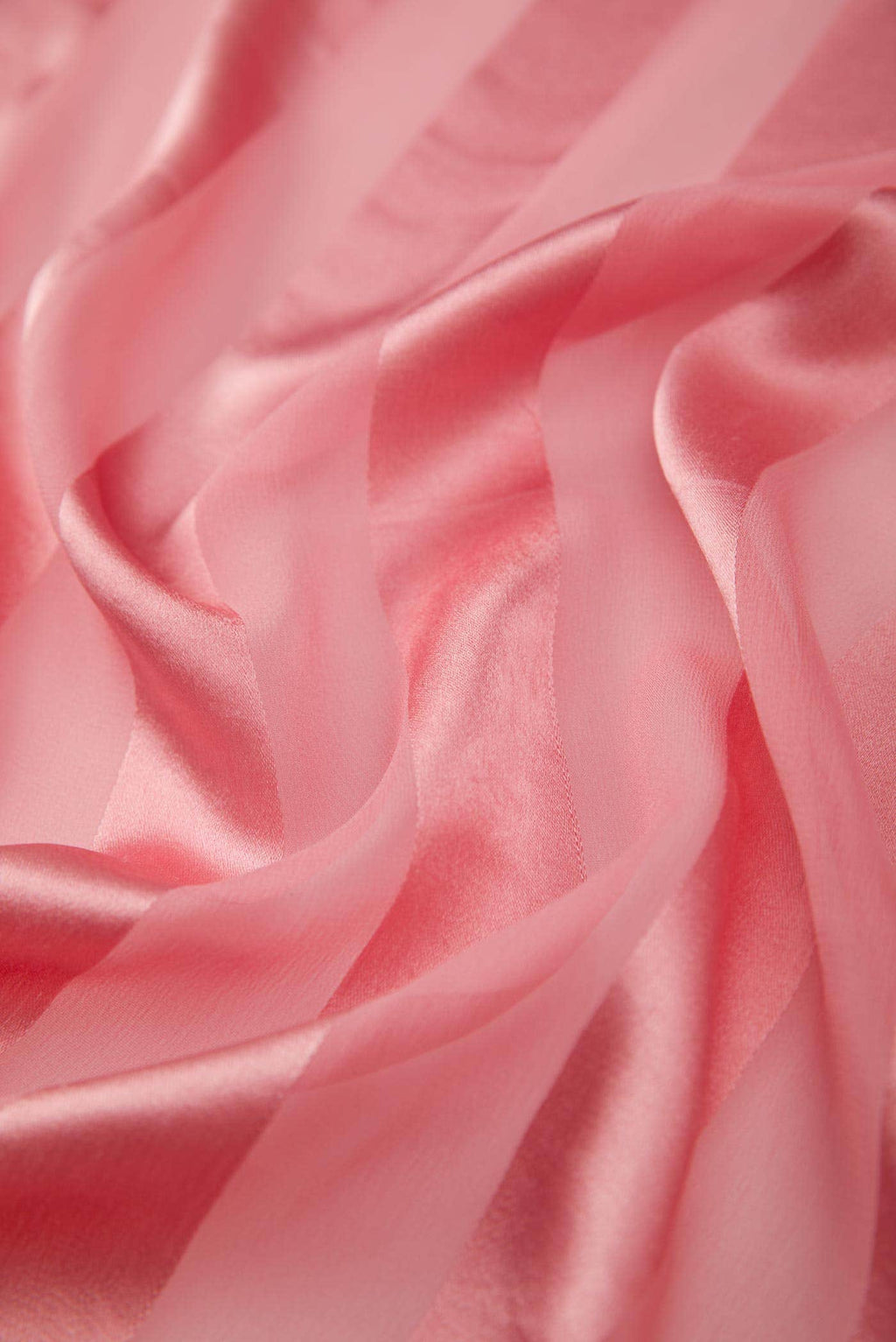 Peach Georgette Dress Material