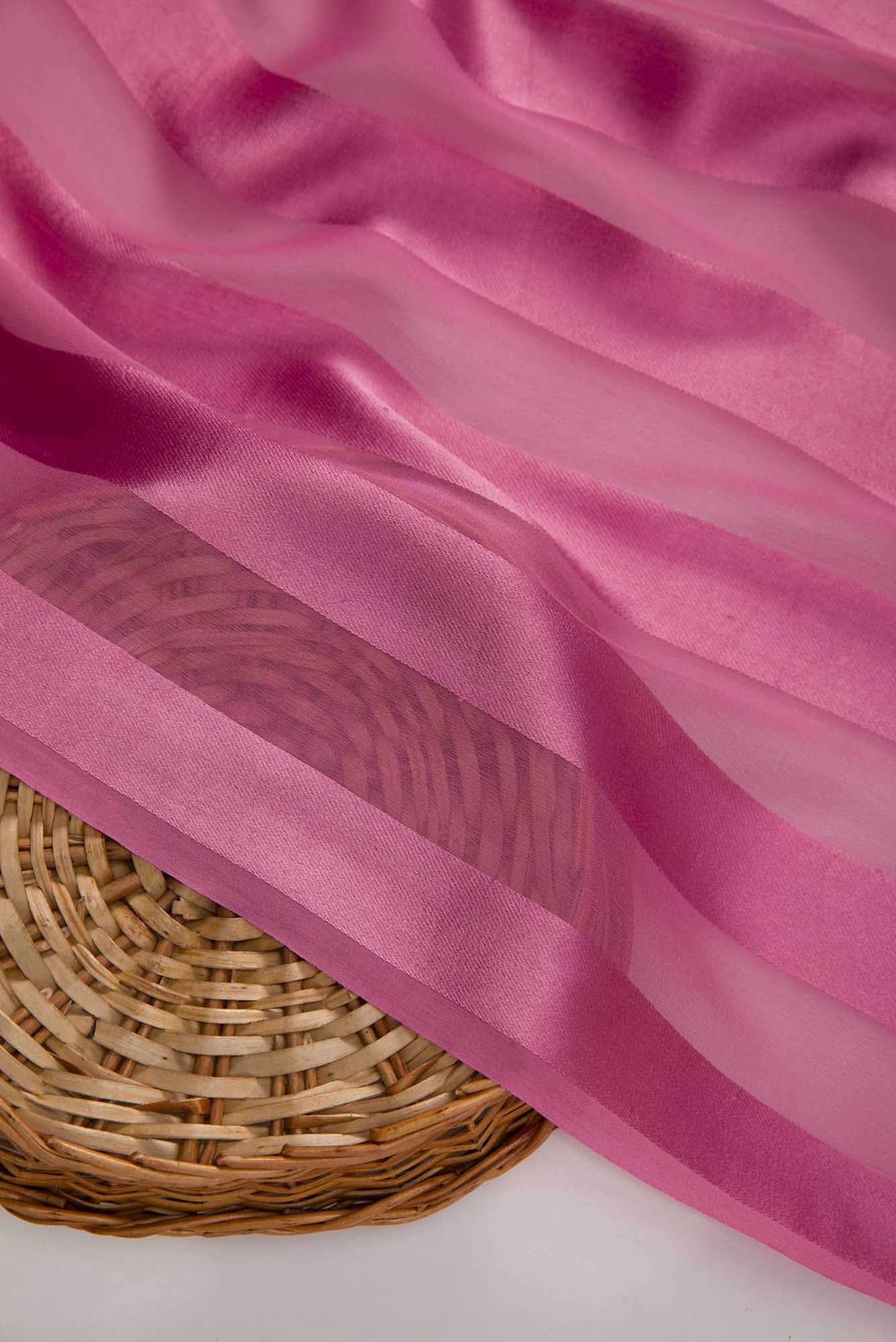 Lavender Georgette Dress Material