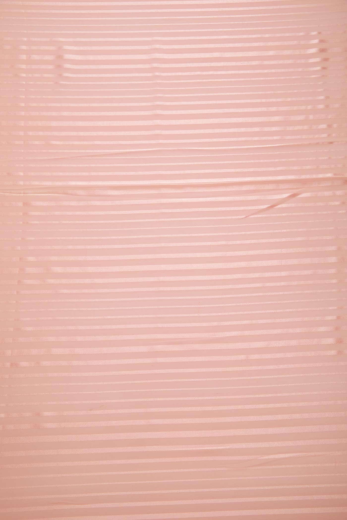 Peach Georgette Dress Material