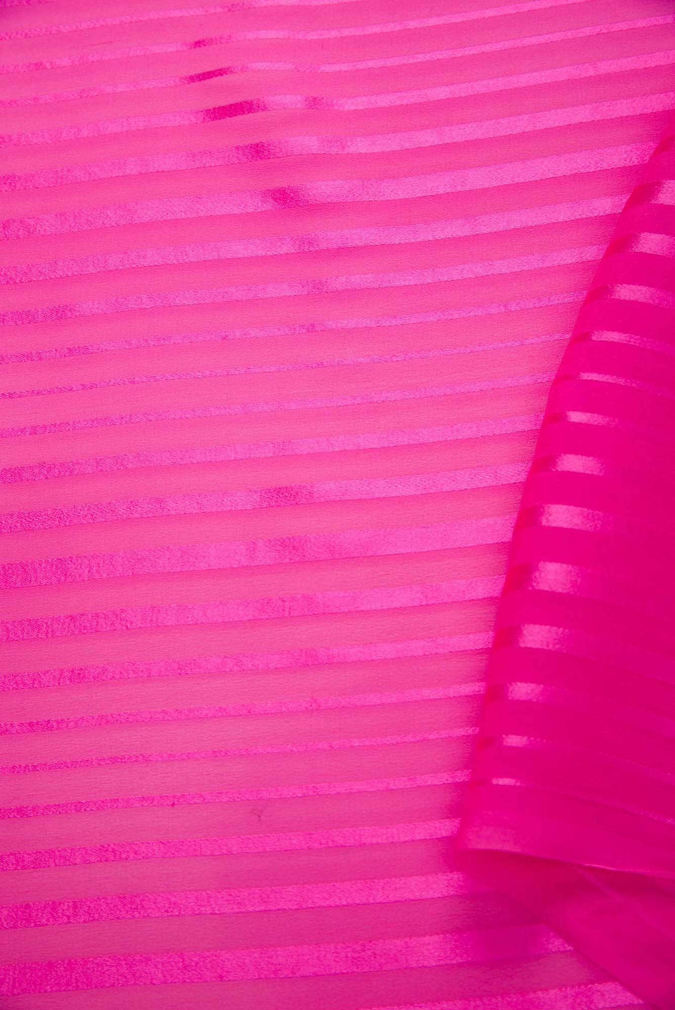 Pink Georgette Dress Material
