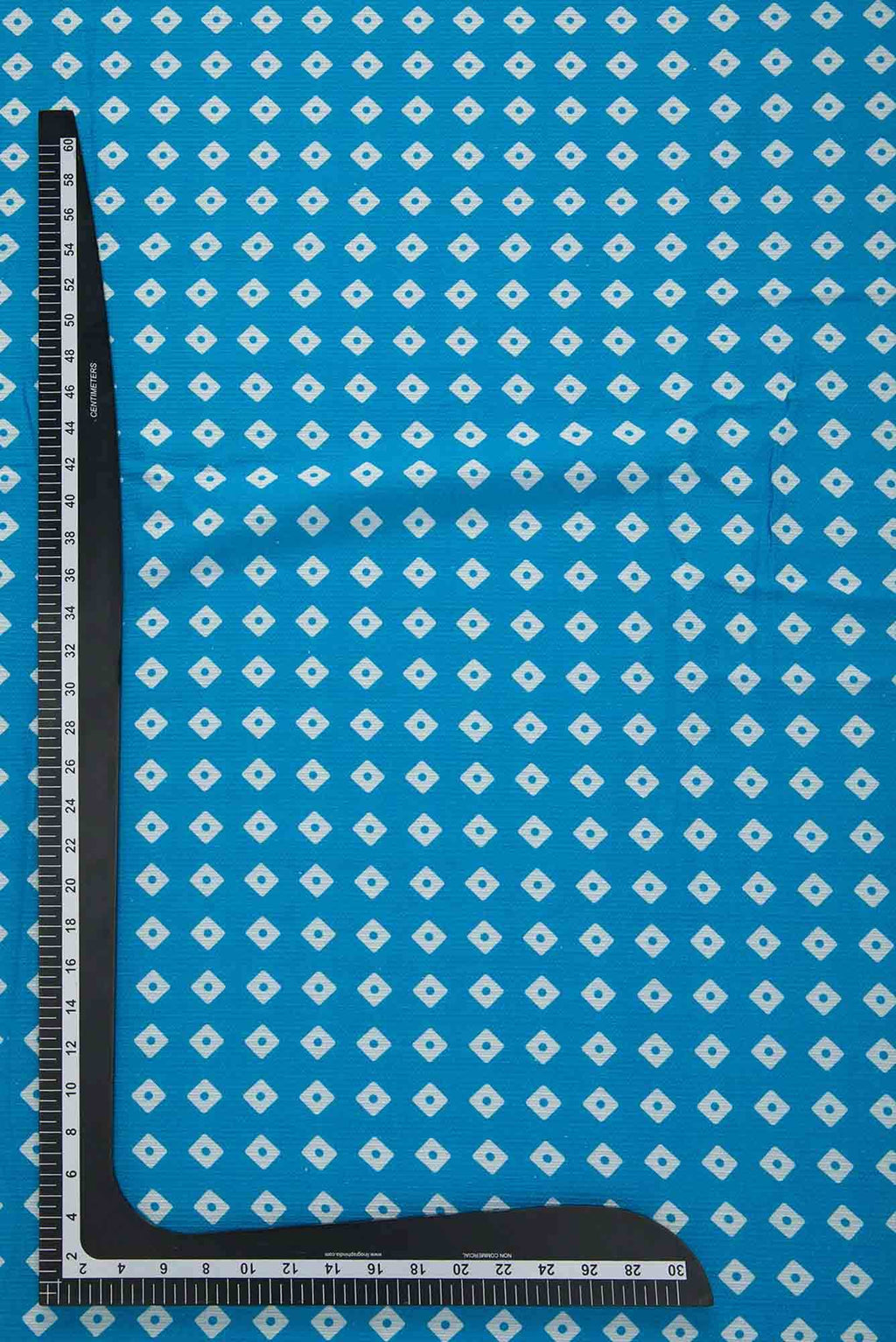 Sky Blue Chanderi Silk Dress Material