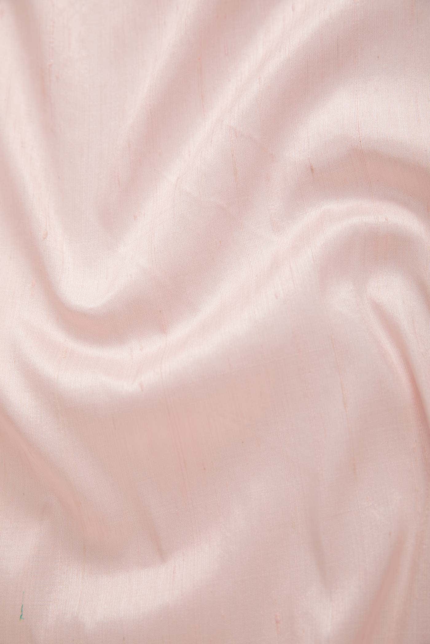 Pink Raw Silk Dress Material