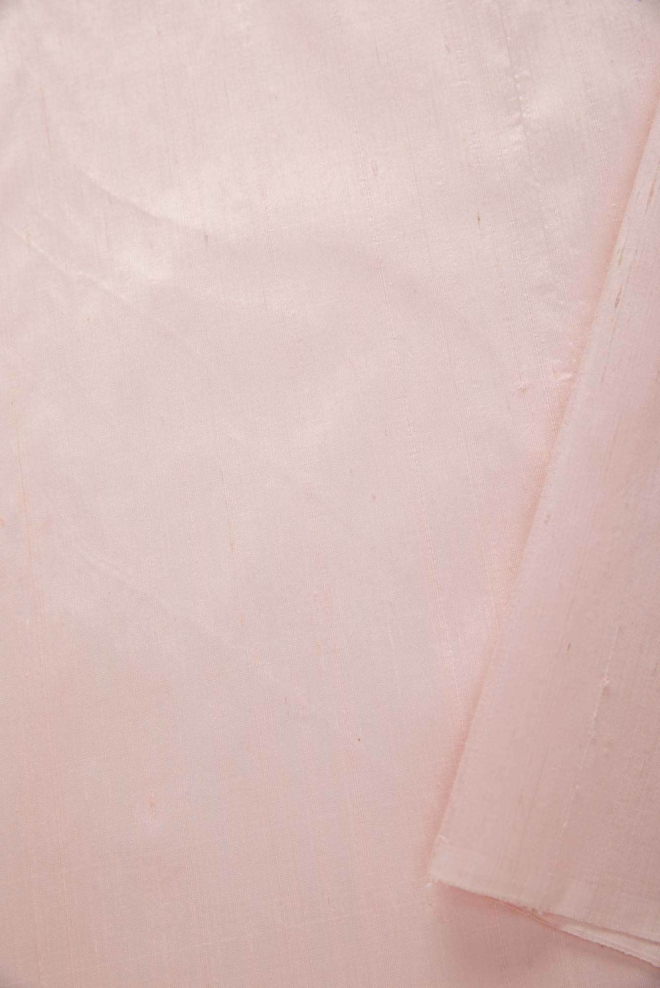 Pink Raw Silk Dress Material
