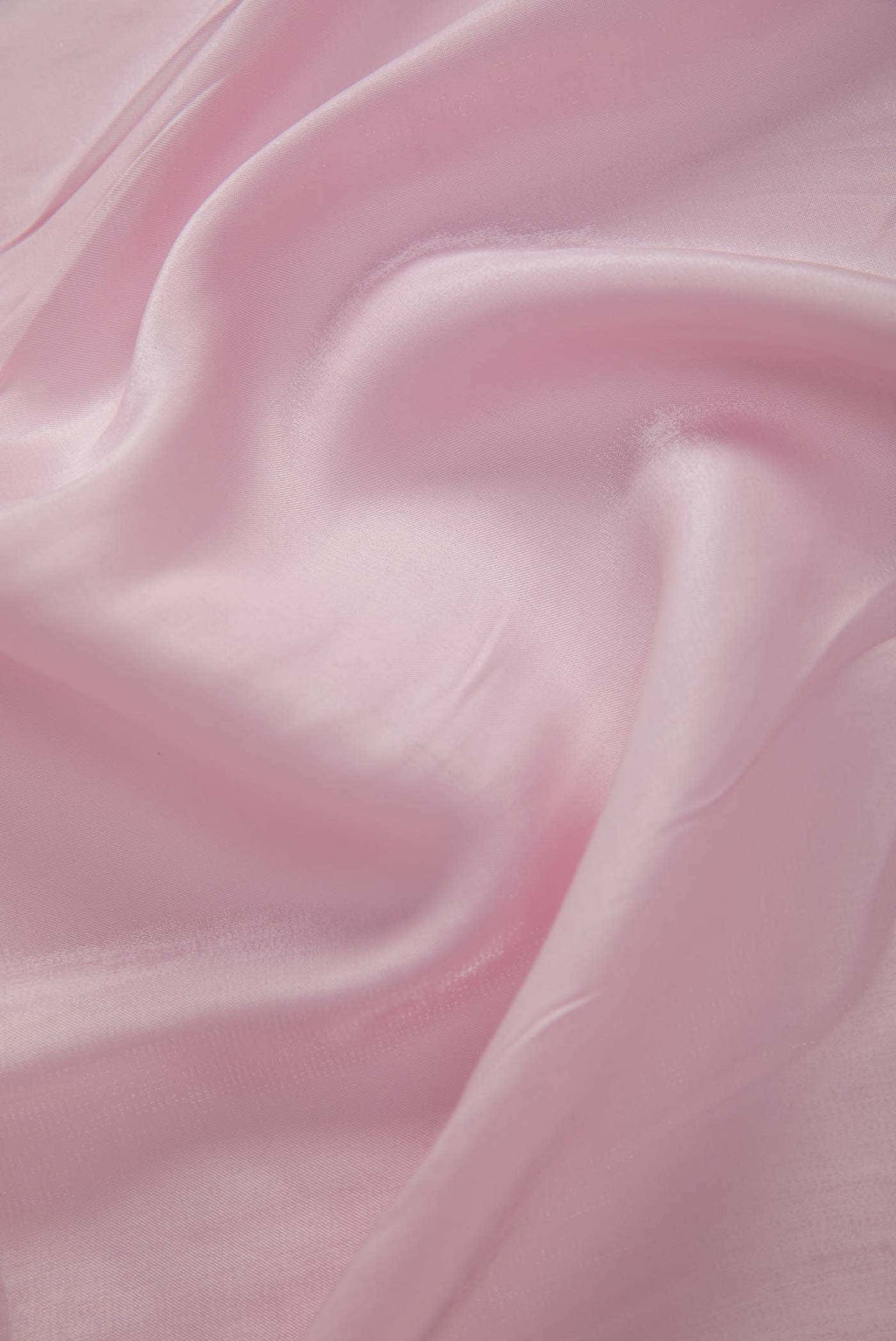 Pink Satin Crepe Dress Material