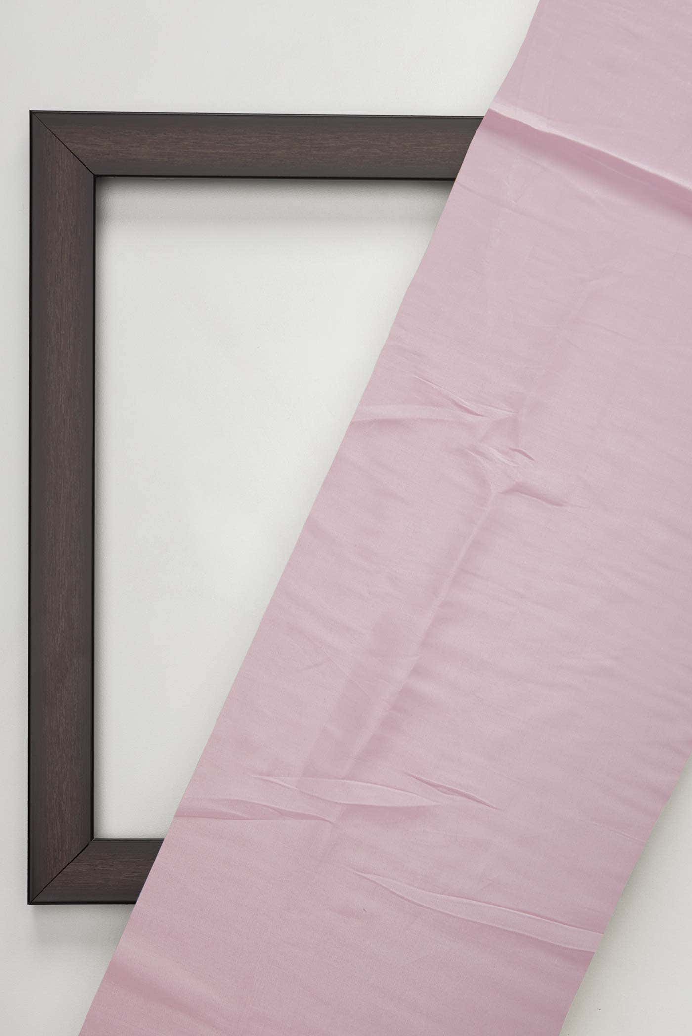 Pink Satin Crepe Dress Material