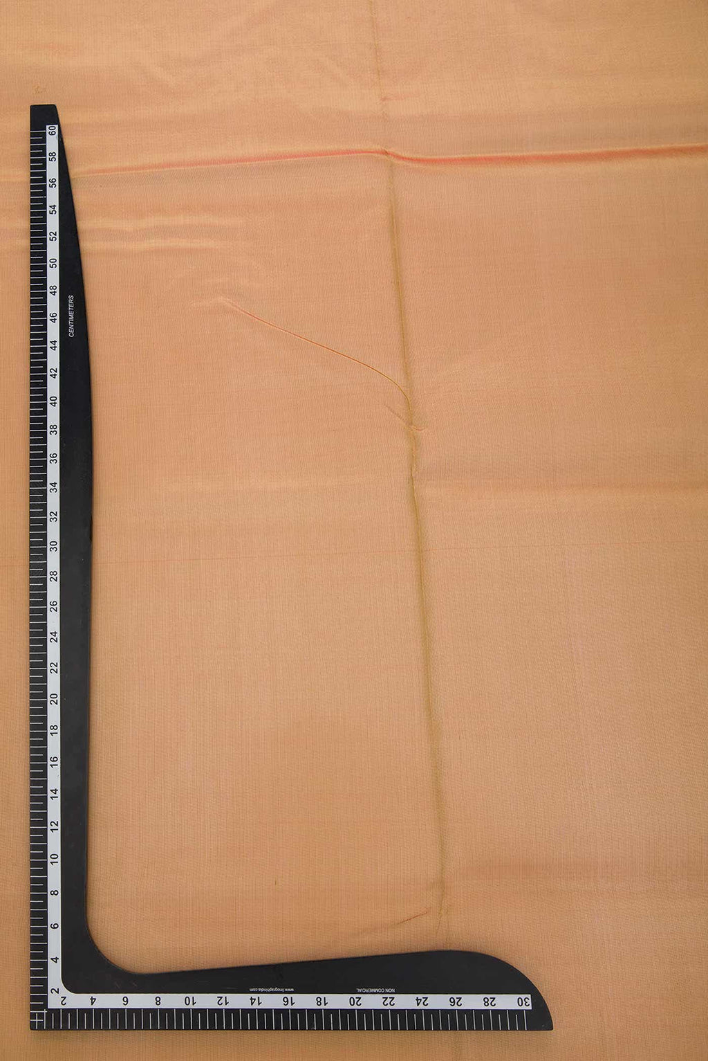 Mustard Organza Silk Dress Material