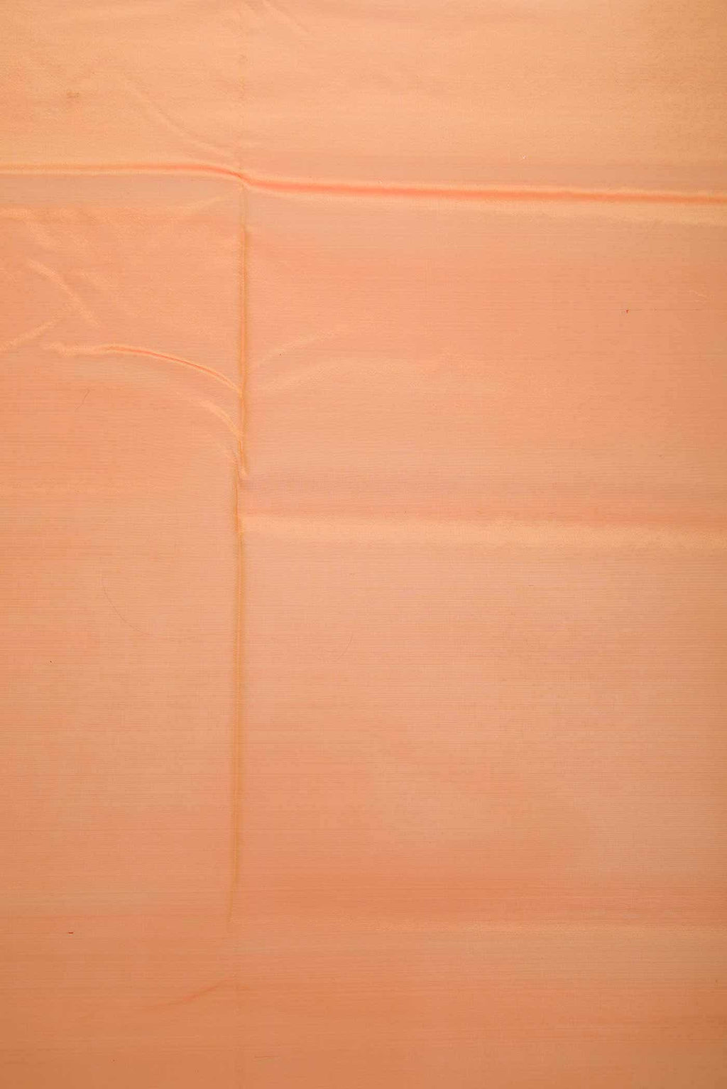 Orange Organza Silk Dress Material
