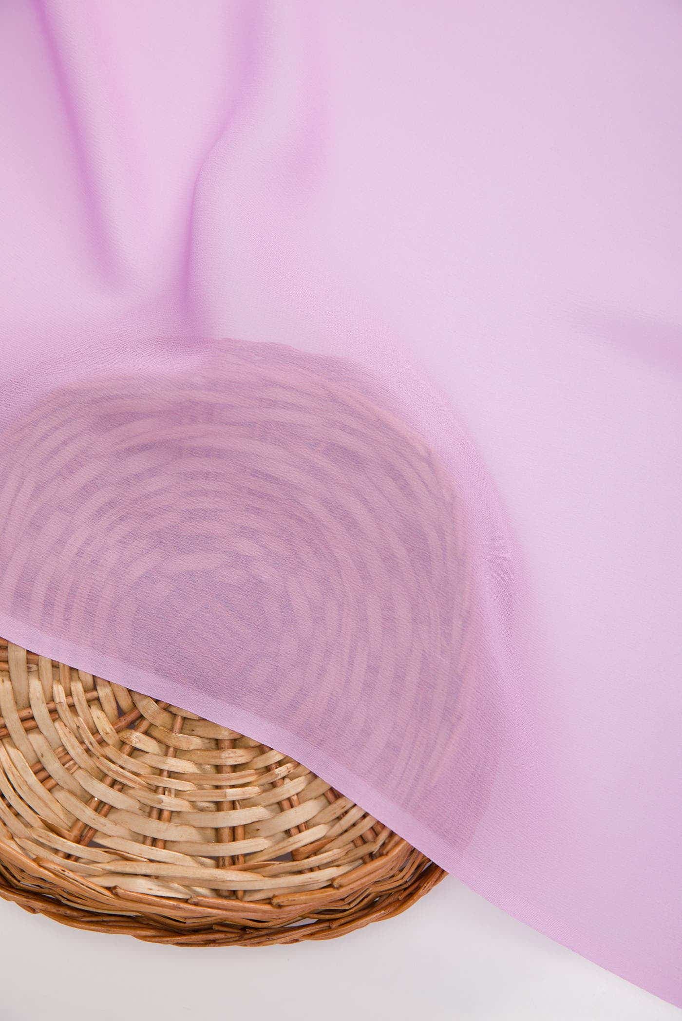 Lavender Georgette Dress Material