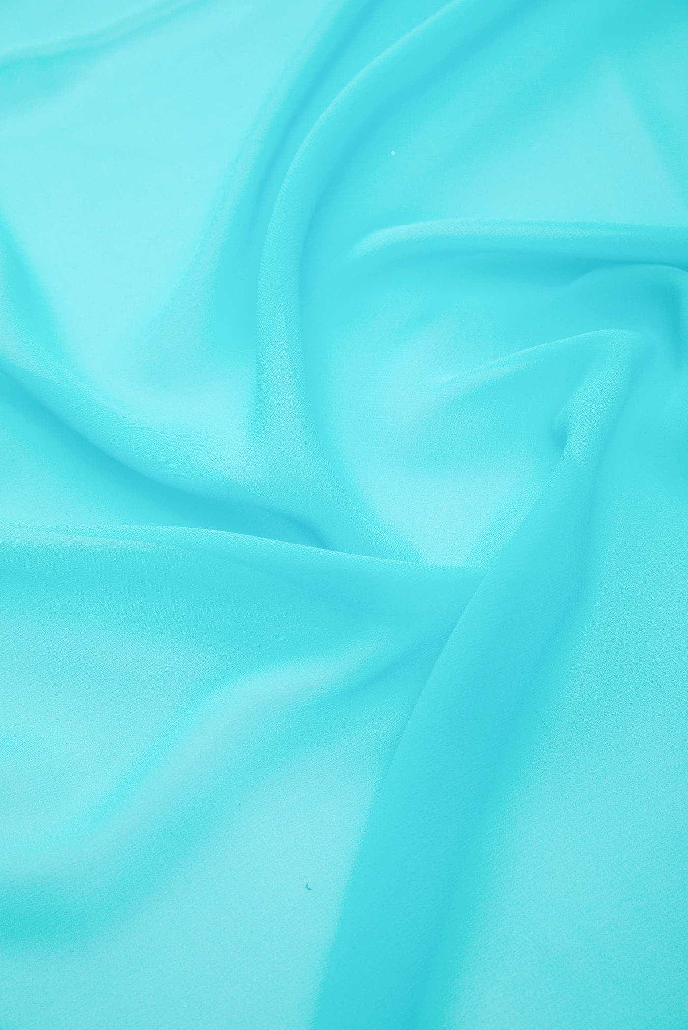 Sky Blue Mysore Georgette Dress Material