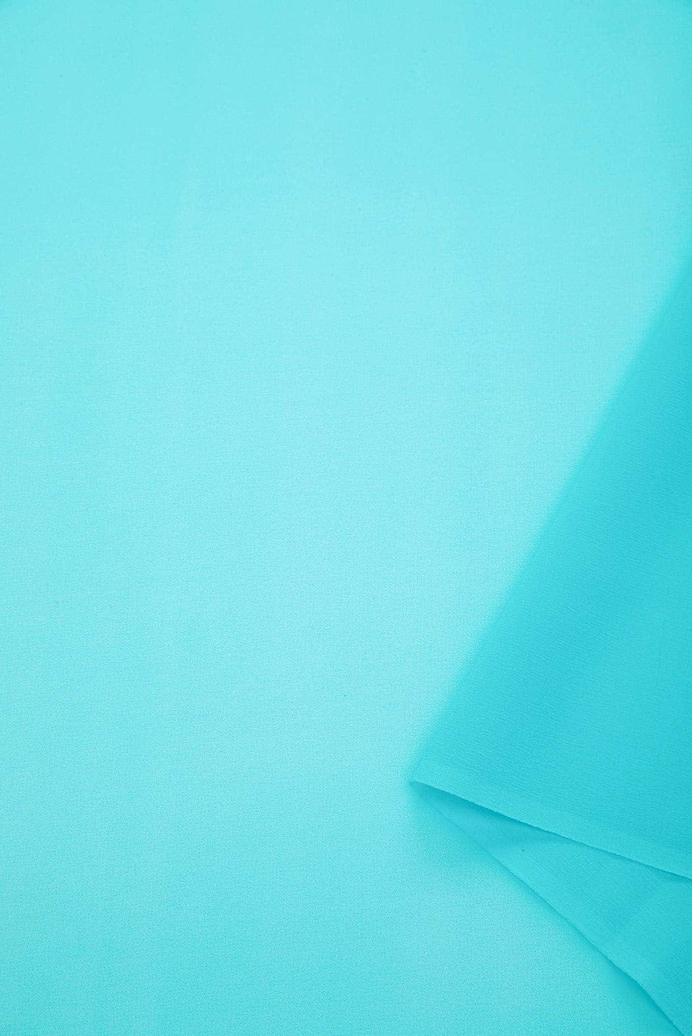 Sky Blue Mysore Georgette Dress Material