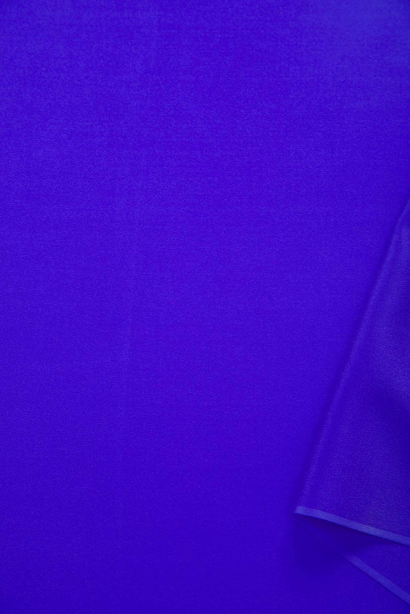 Royal Blue Crepe Dress Material
