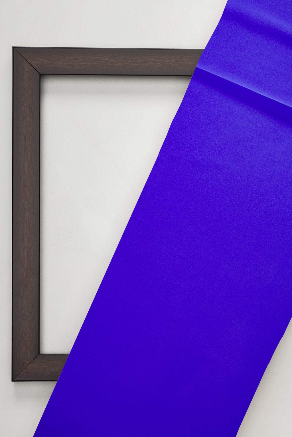 Royal Blue Crepe Dress Material