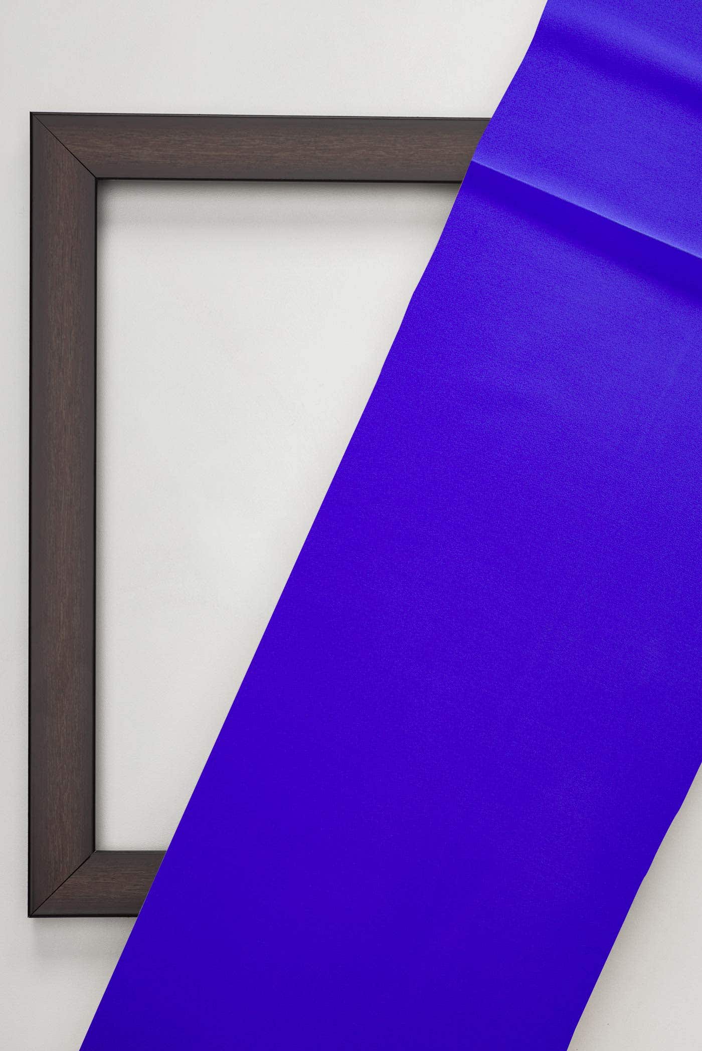 Royal Blue Crepe Dress Material