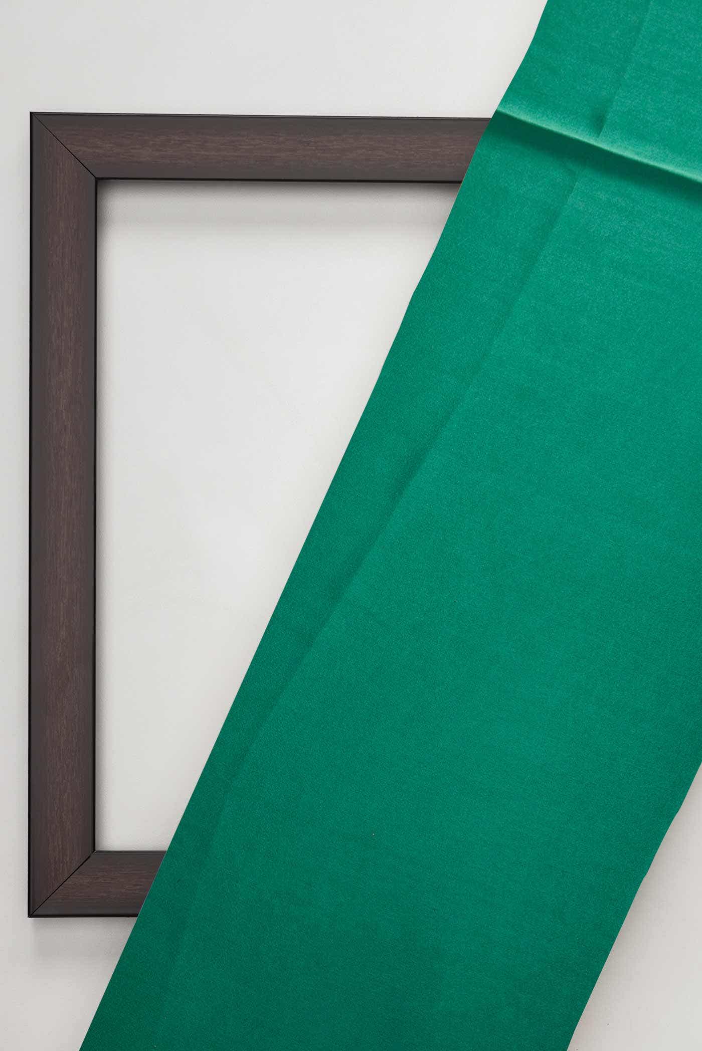 Sea Green Satin Crepe Dress Material