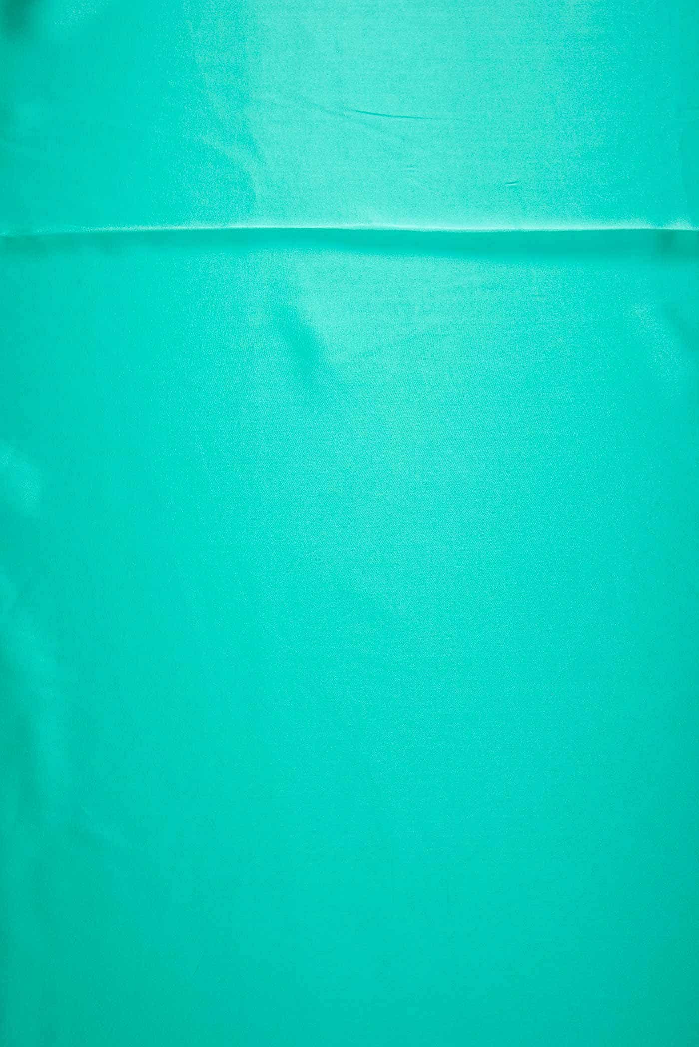 Blue Satin Crepe Dress Material