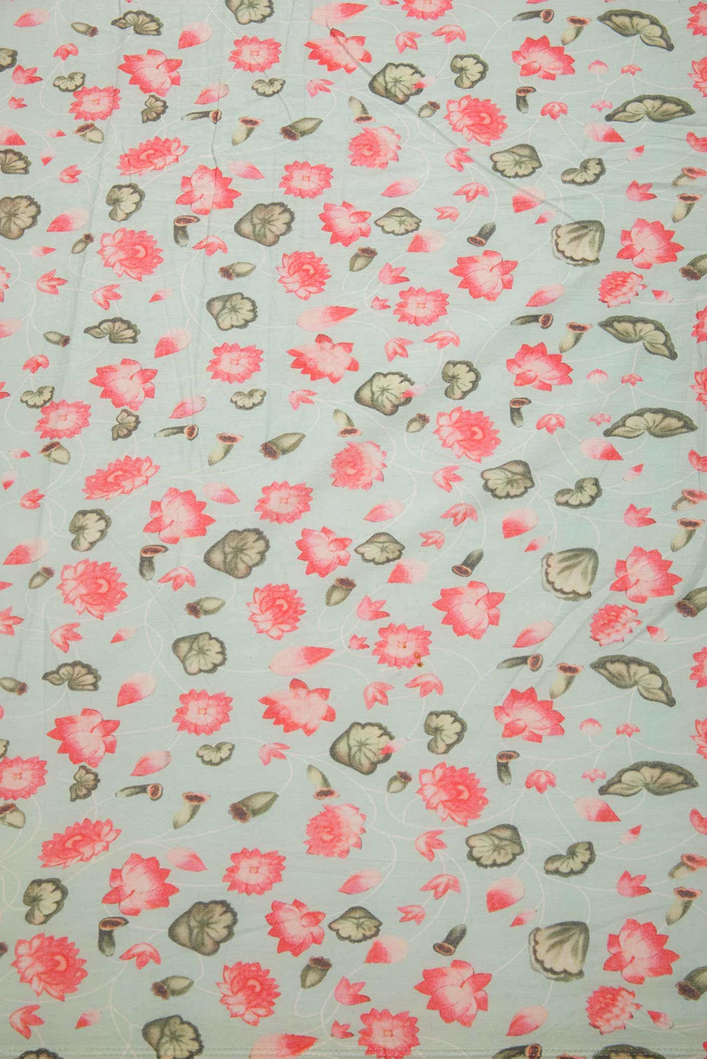 Blue Cotton Dress Material