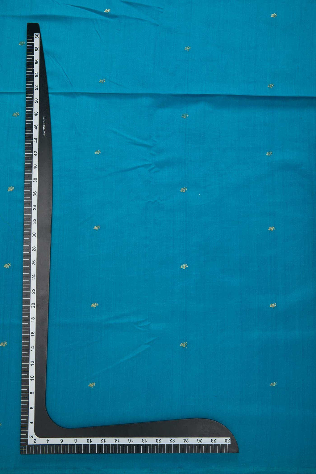 Royal Blue Chanderi Silk Dress Material