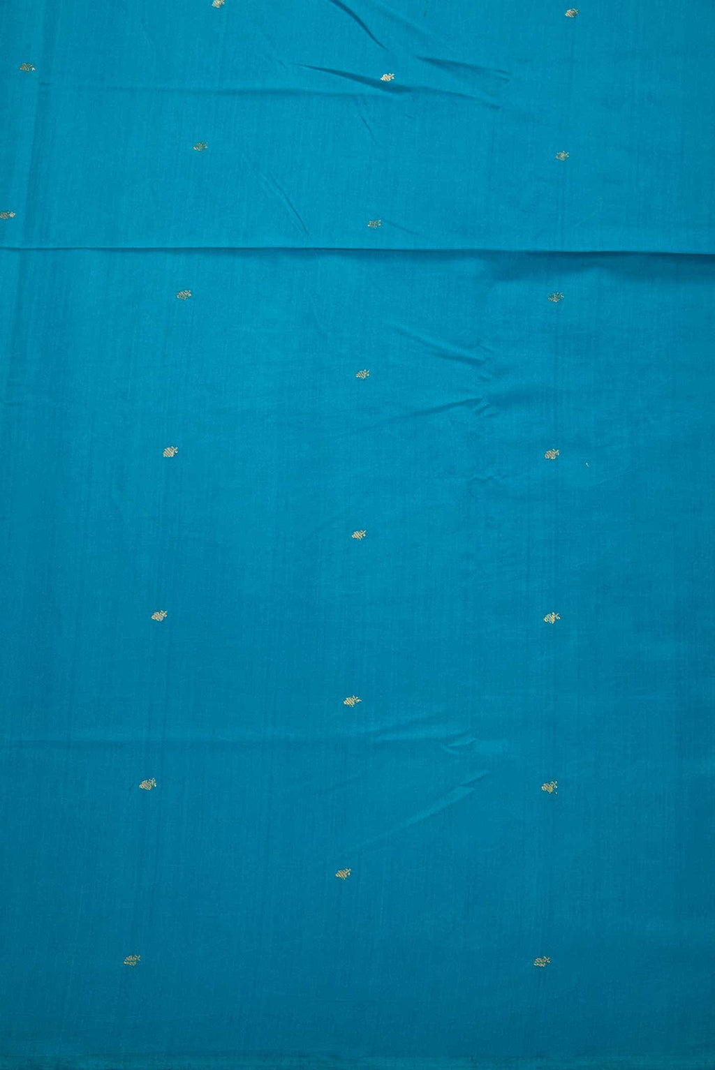 Royal Blue Chanderi Silk Dress Material