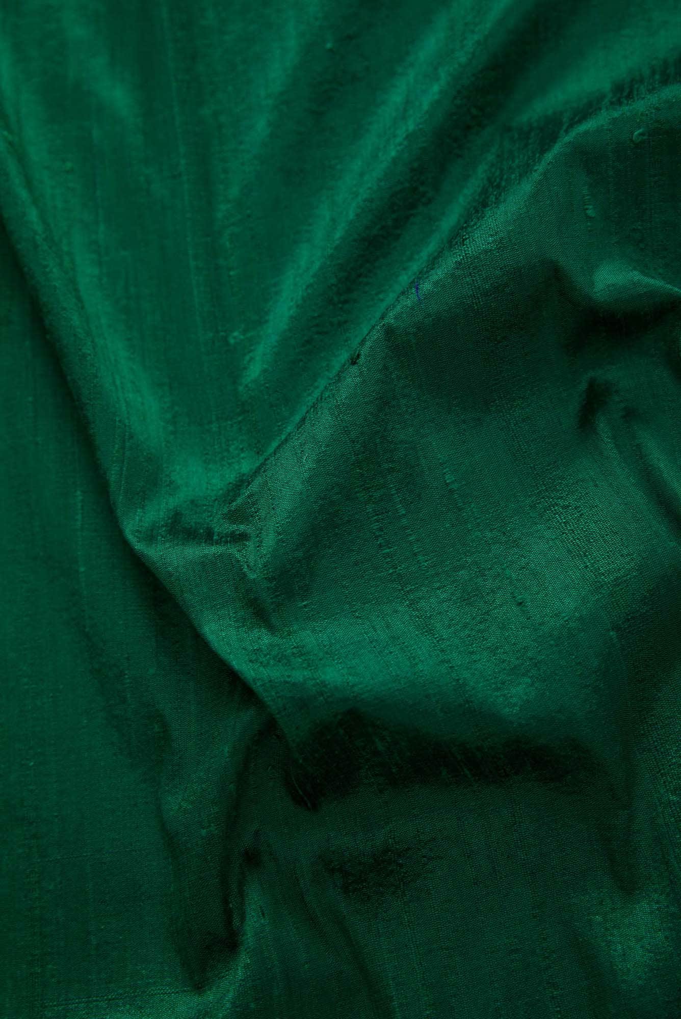 Peacock Blue Raw Silk Dress Material
