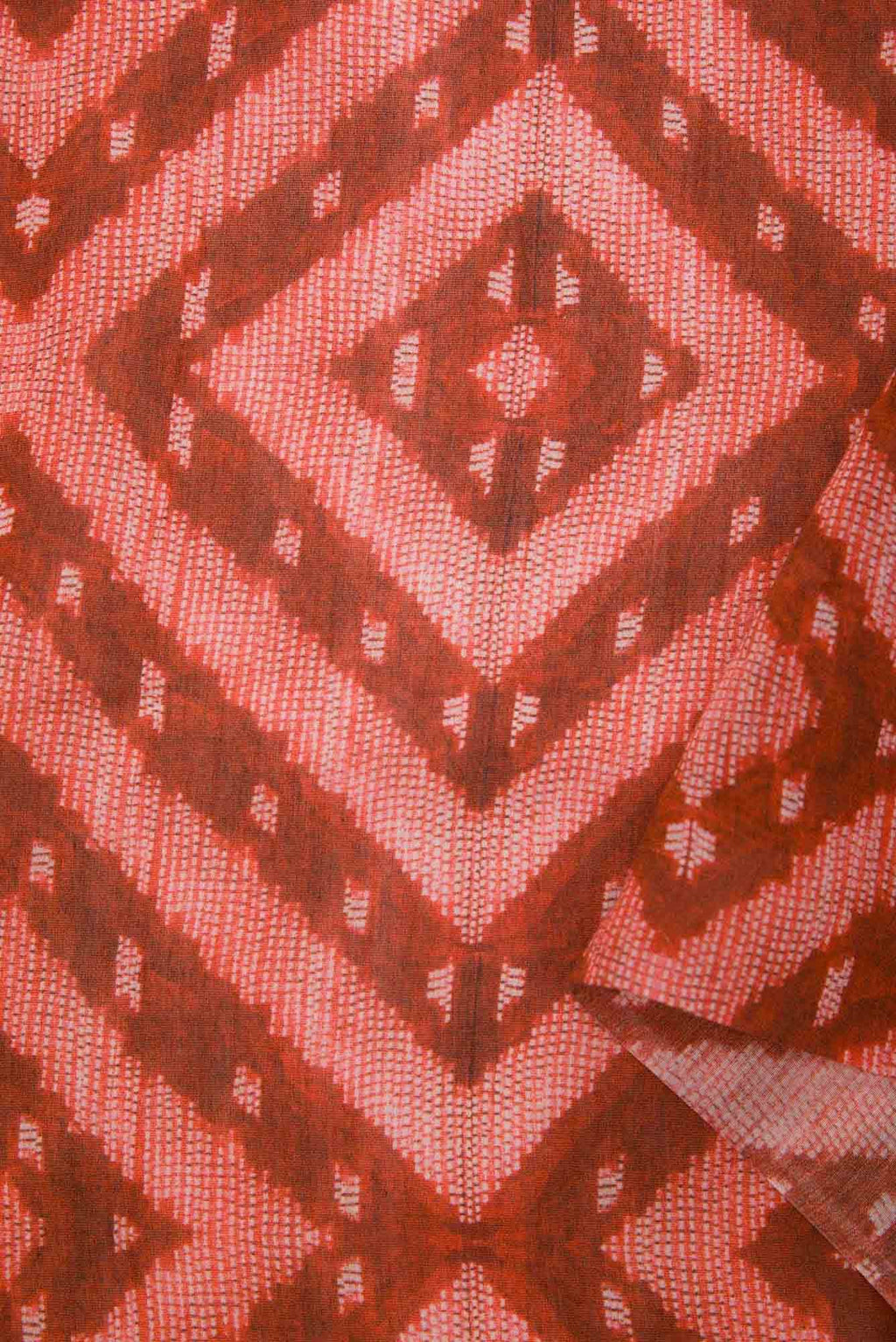 Maroon Chanderi Silk Dress Material