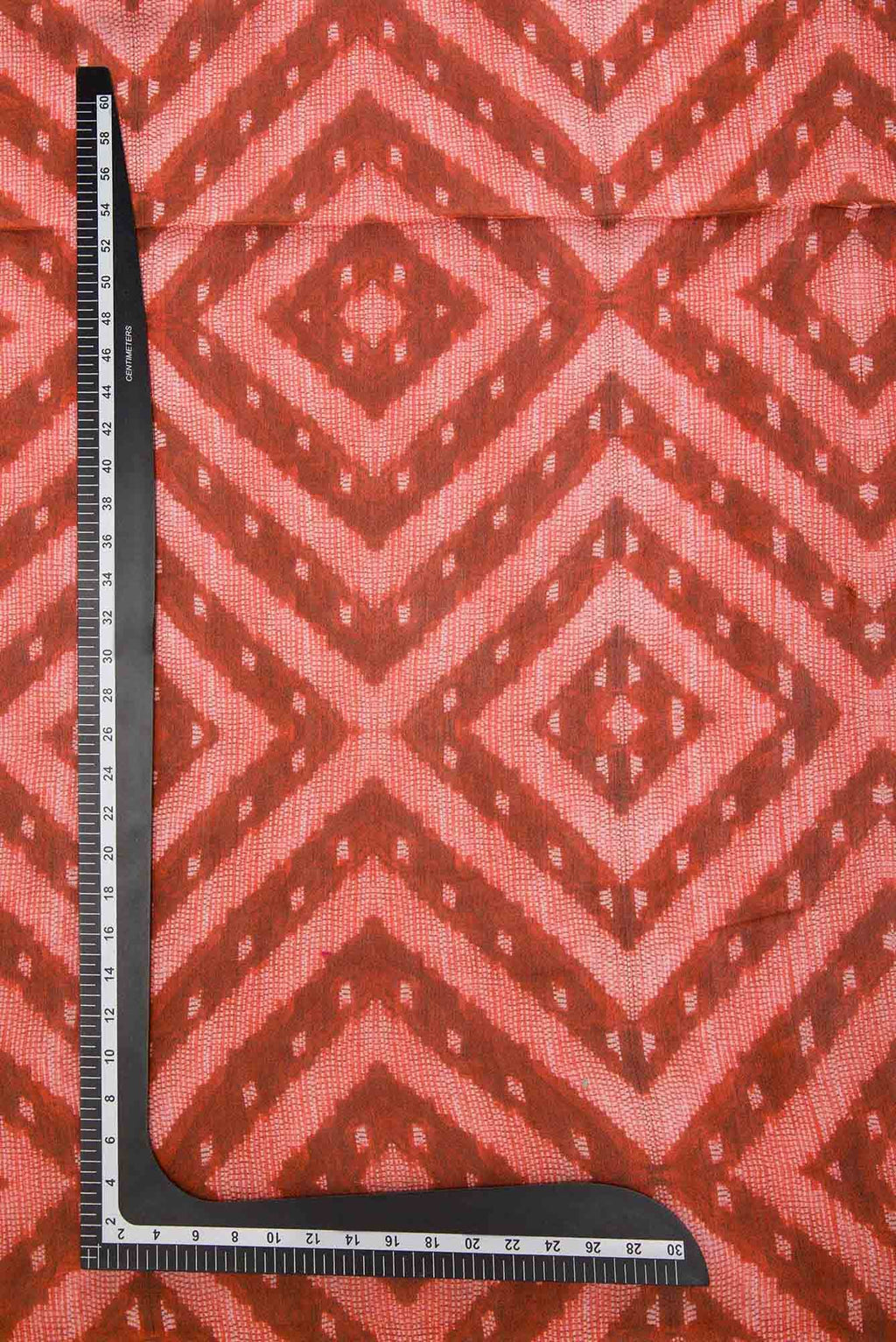 Maroon Chanderi Silk Dress Material