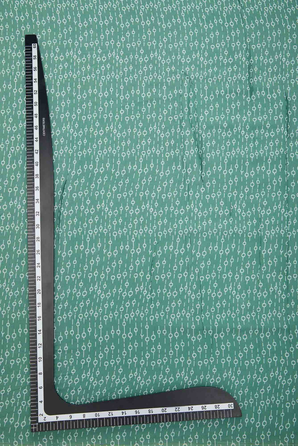 Green Chanderi Silk Dress Material