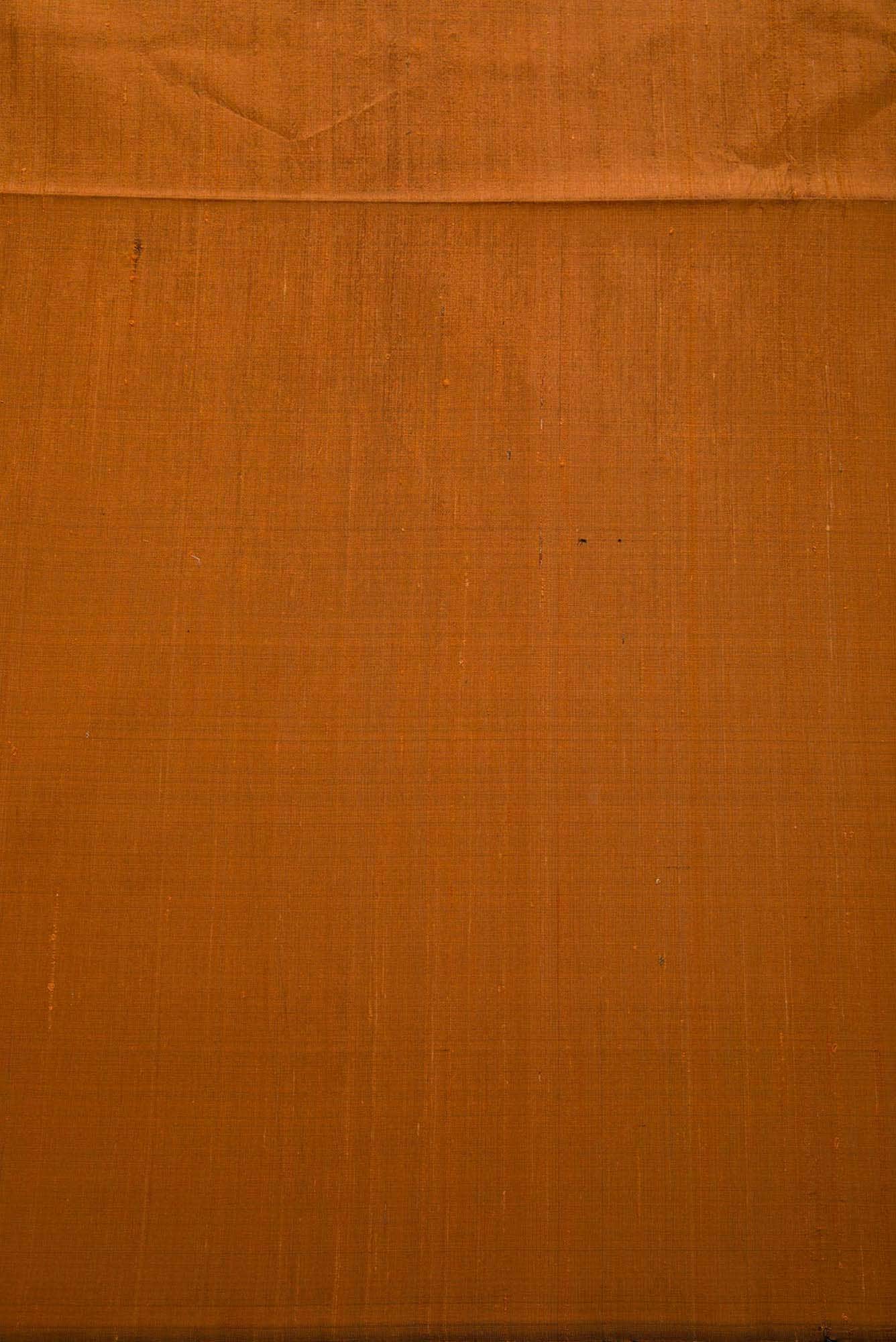 Brown Raw Silk Dress Material