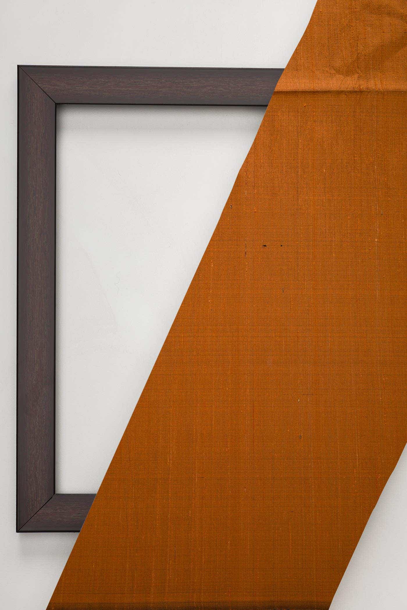 Brown Raw Silk Dress Material