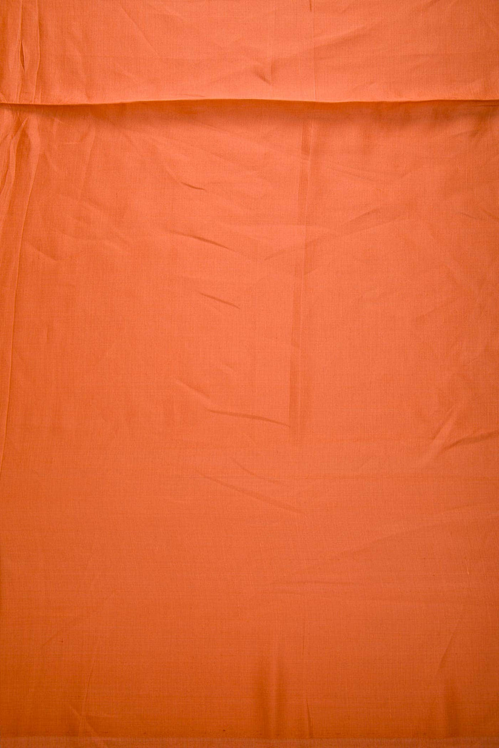 Orange Satin Crepe Dress Material
