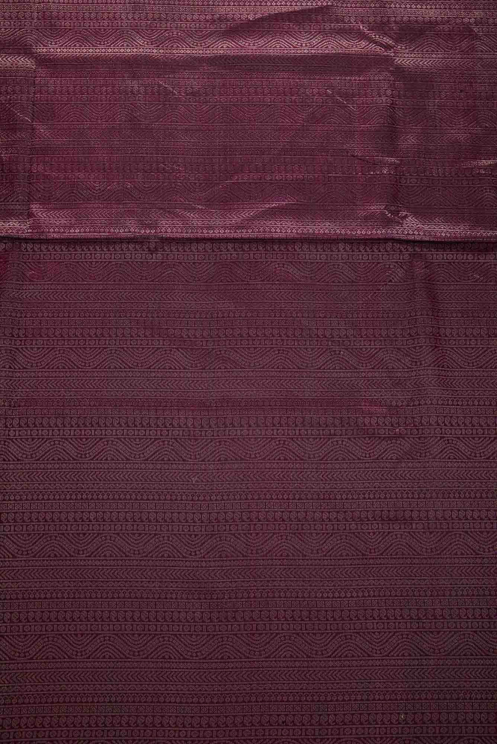 Magenta Banarasi Silk Dress Material