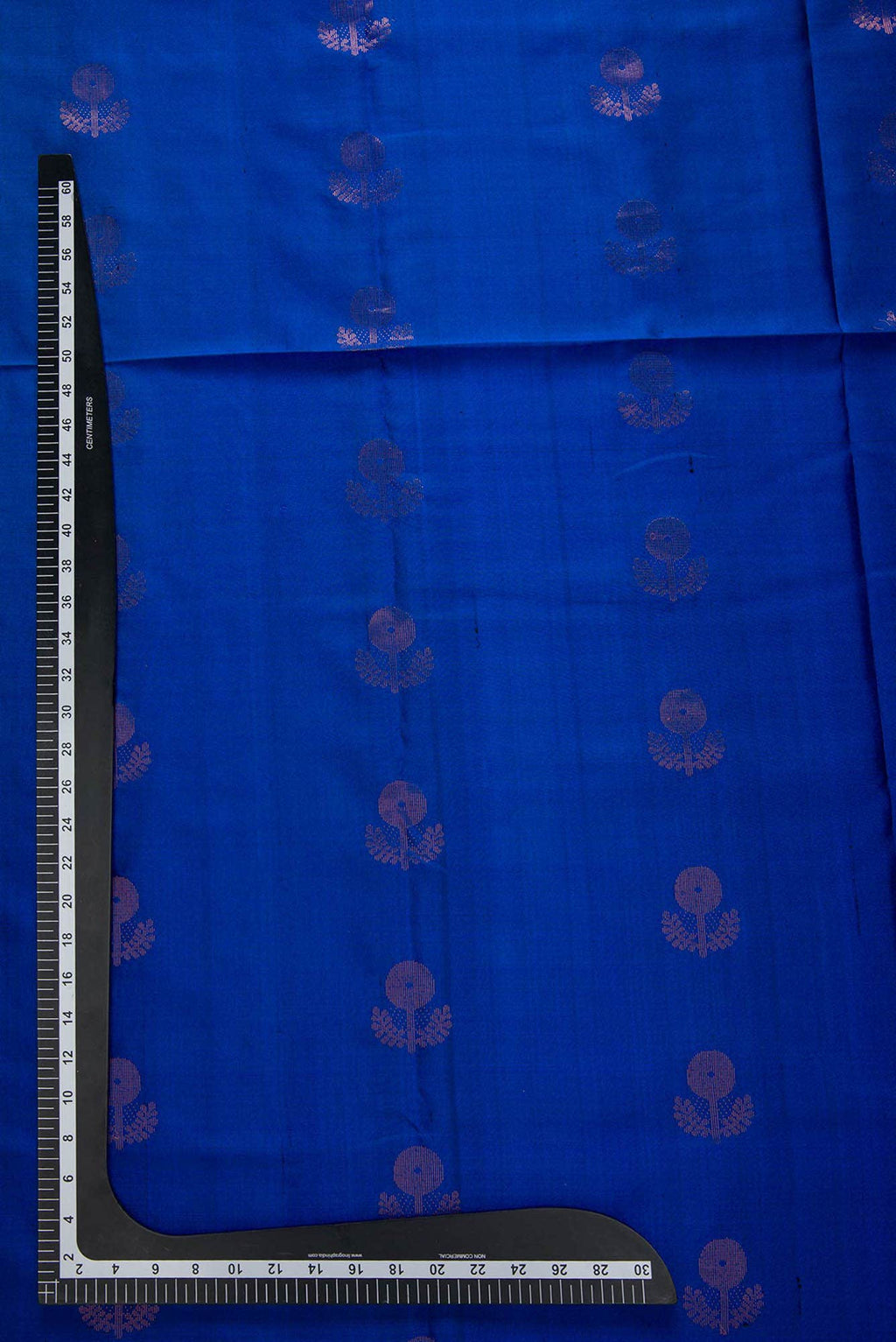 Royal Blue Kanchipuram Silk Dress Material