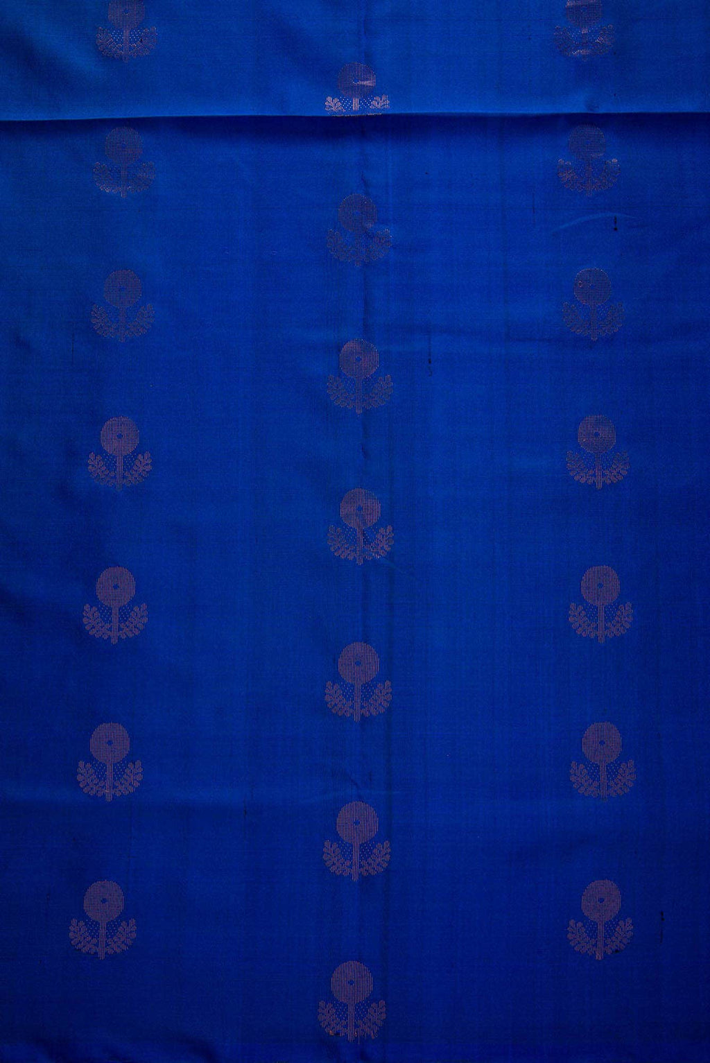 Royal Blue Kanchipuram Silk Dress Material