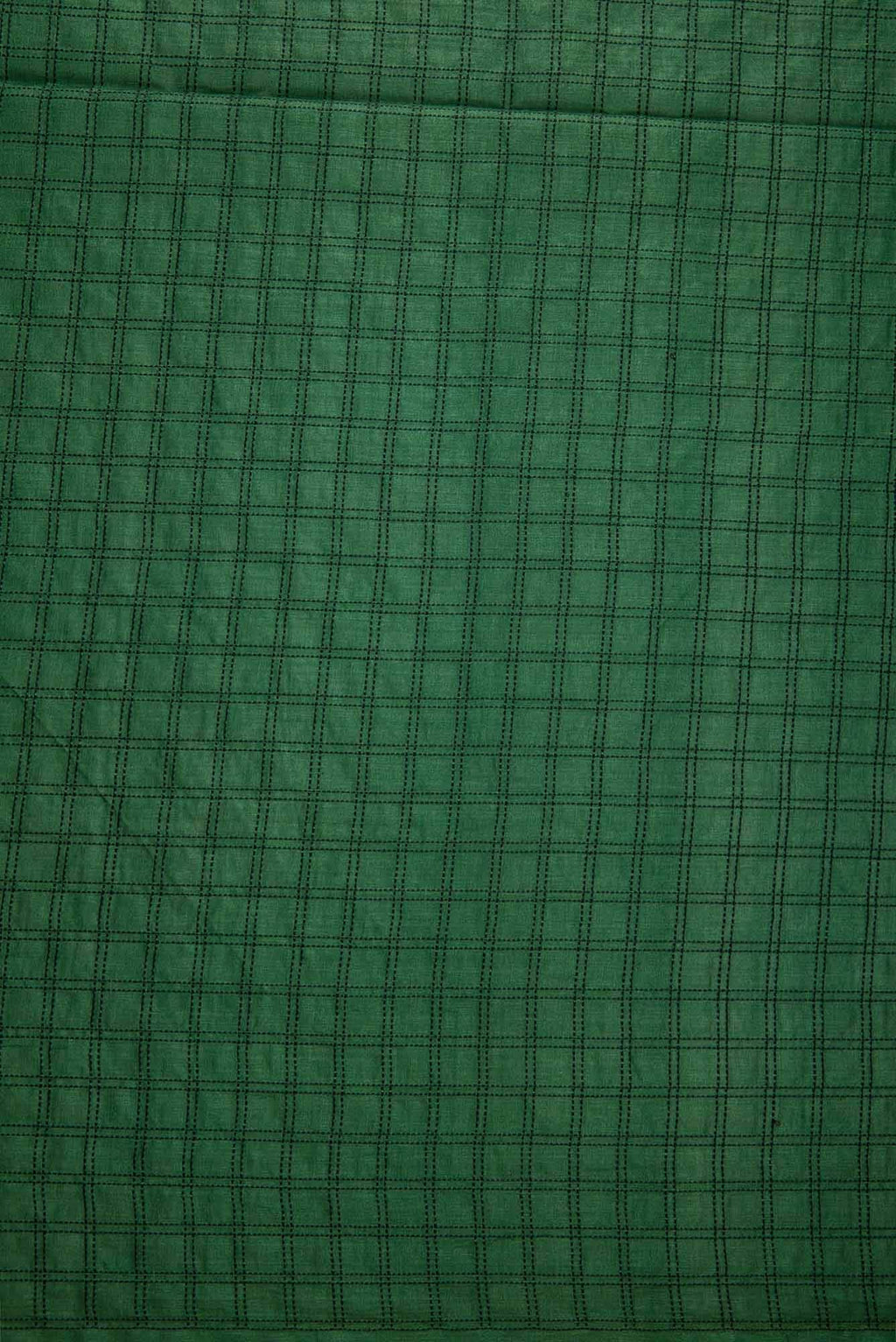 Green Tussar Silk Dress Material