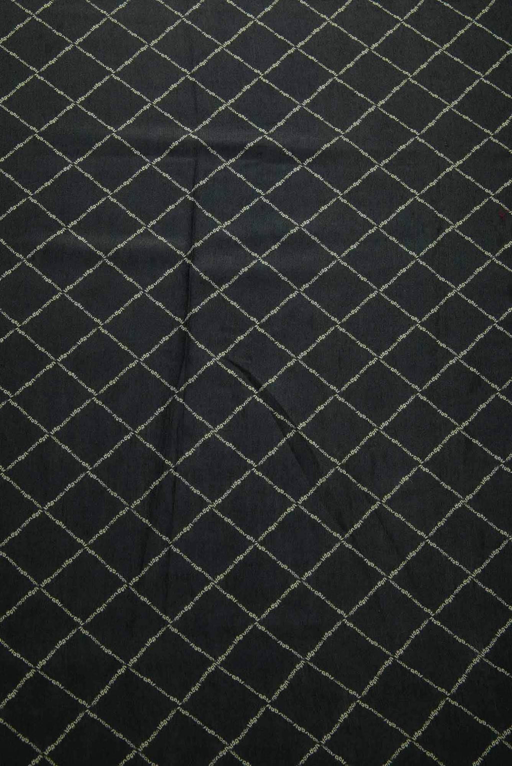 Grey Chanderi Silk Dress Material