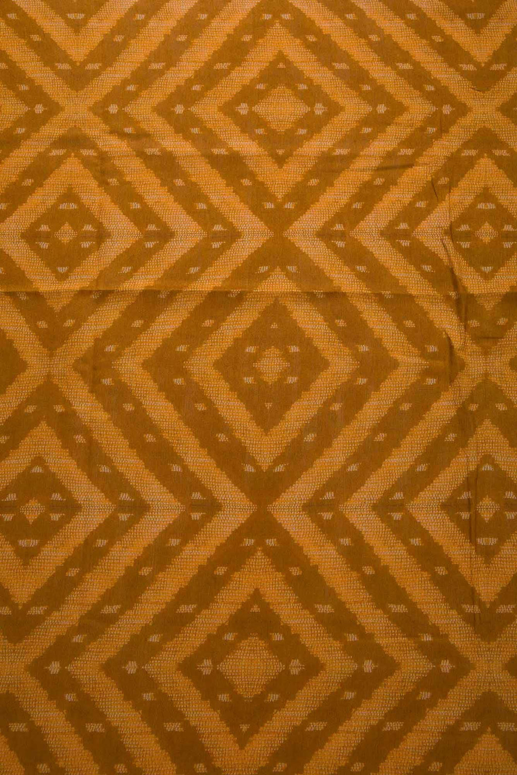 Mustard Chanderi Silk Dress Material