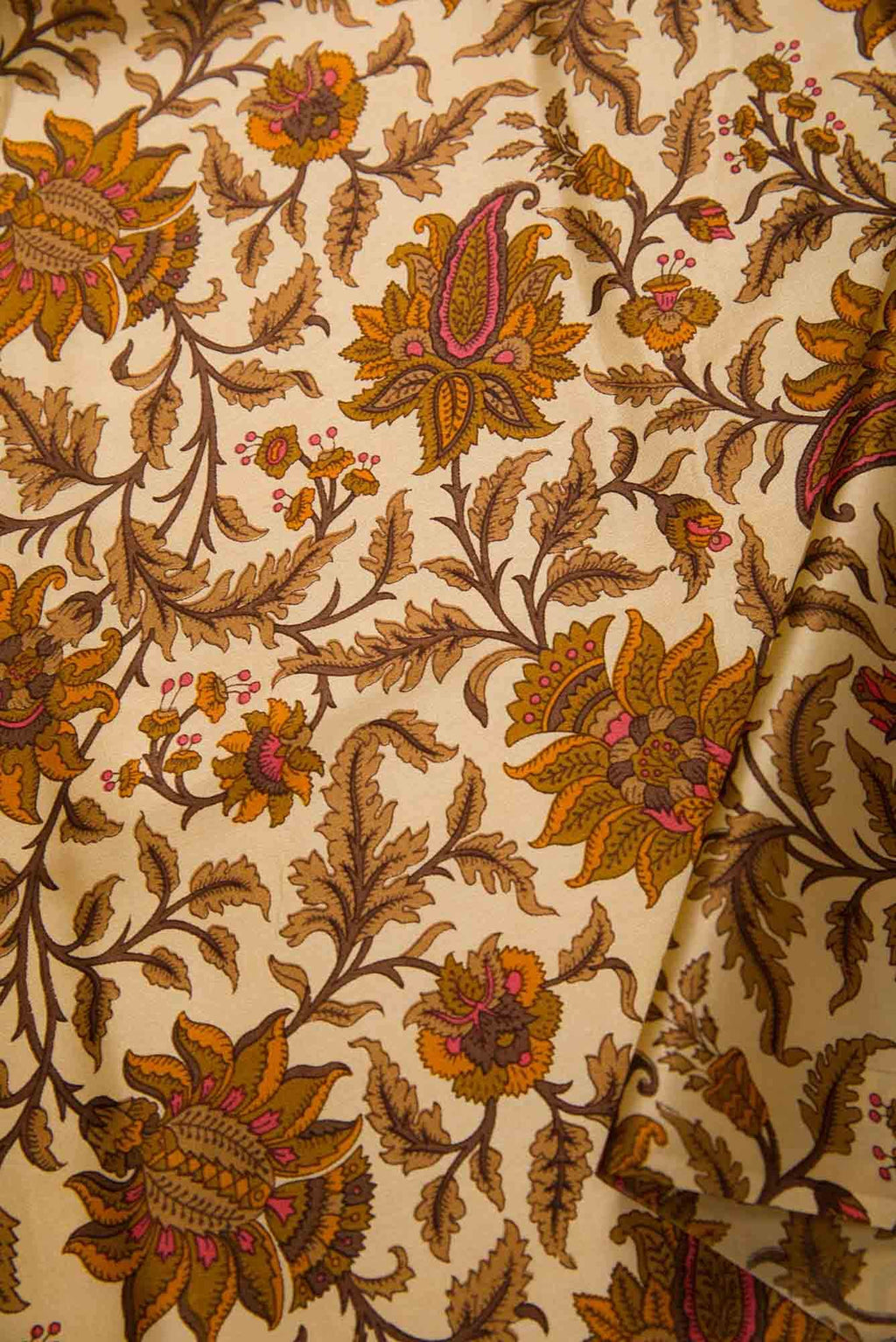 Sandal Crepe Dress Material