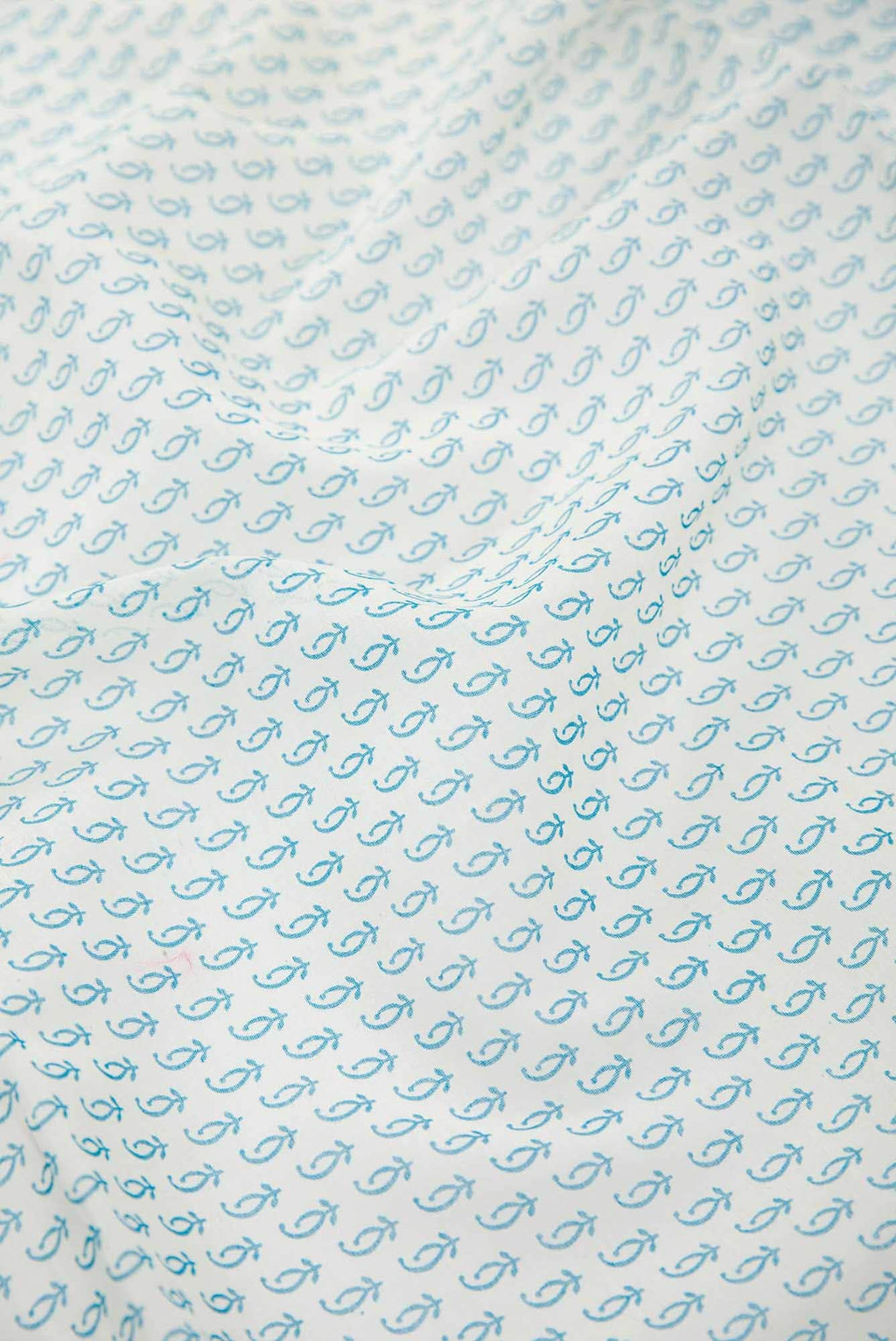 Off White Chanderi Silk Dress Material