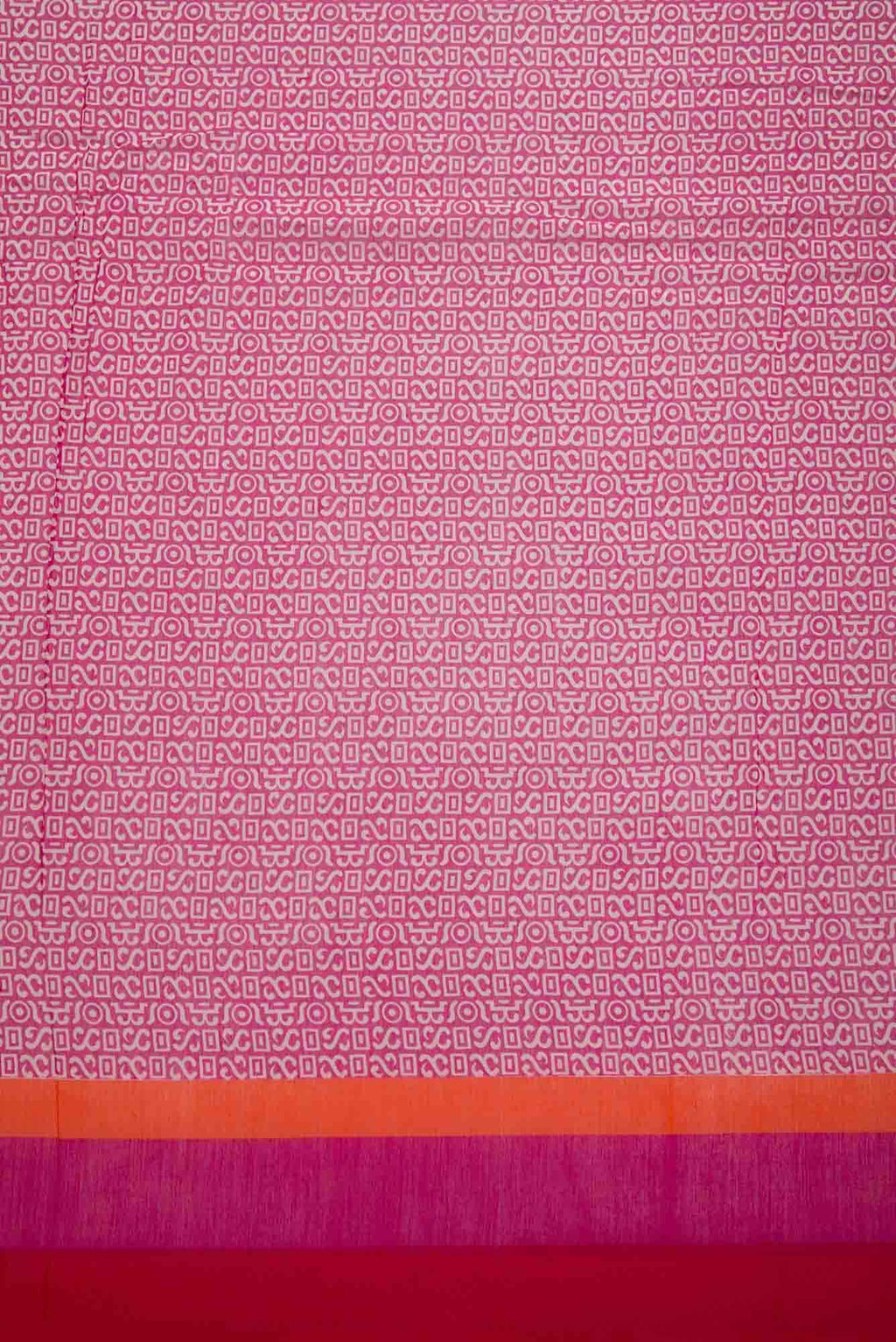 Pink Chanderi Silk Dress Material