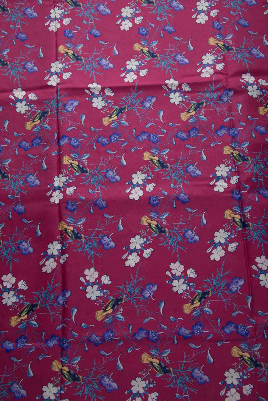 Pink Crepe Dress Material