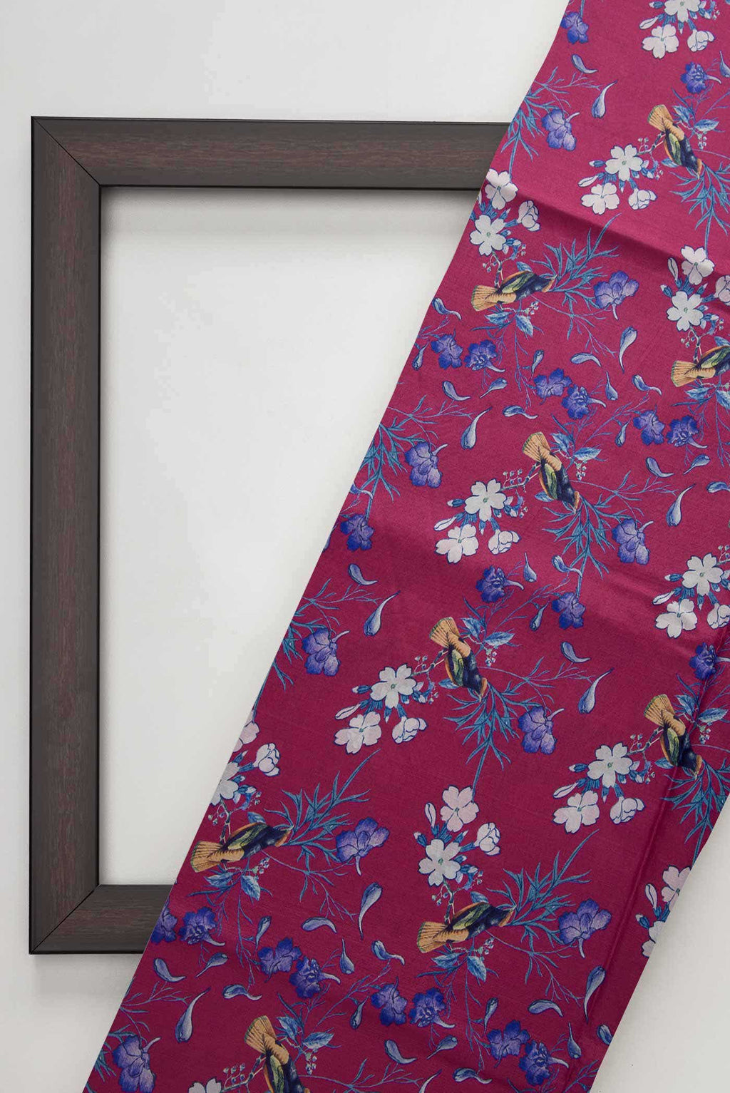 Pink Crepe Dress Material
