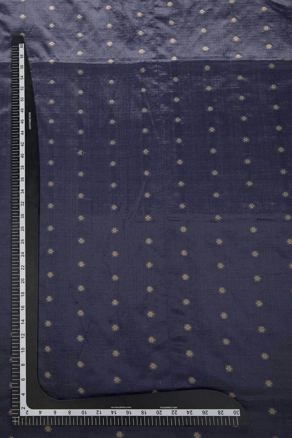Grey Kanchipuram Silk Dress Material