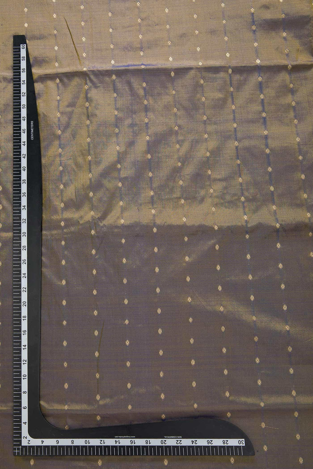 Grey Kanchipuram Silk Dress Material