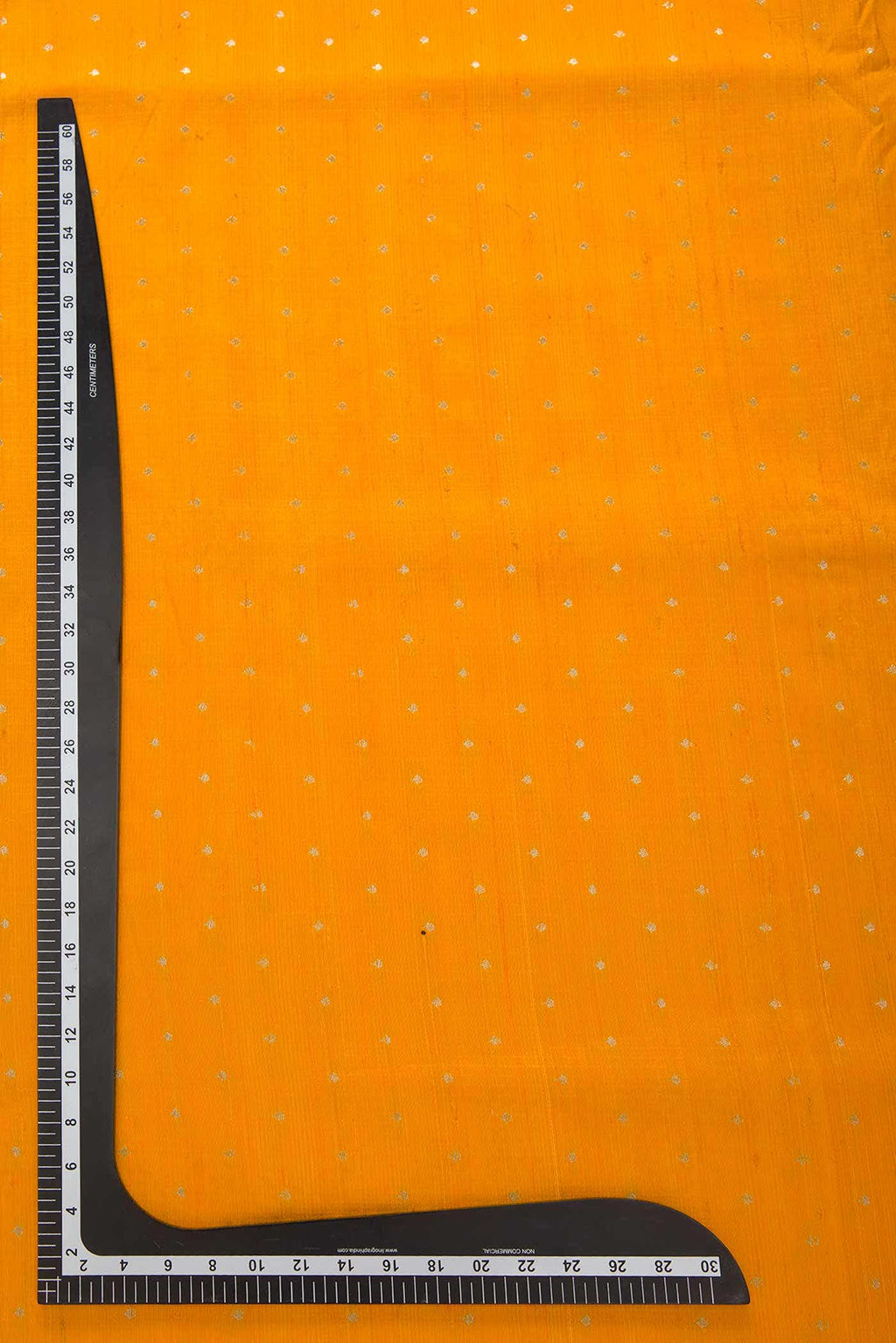 Yellow Raw Silk Dress Material