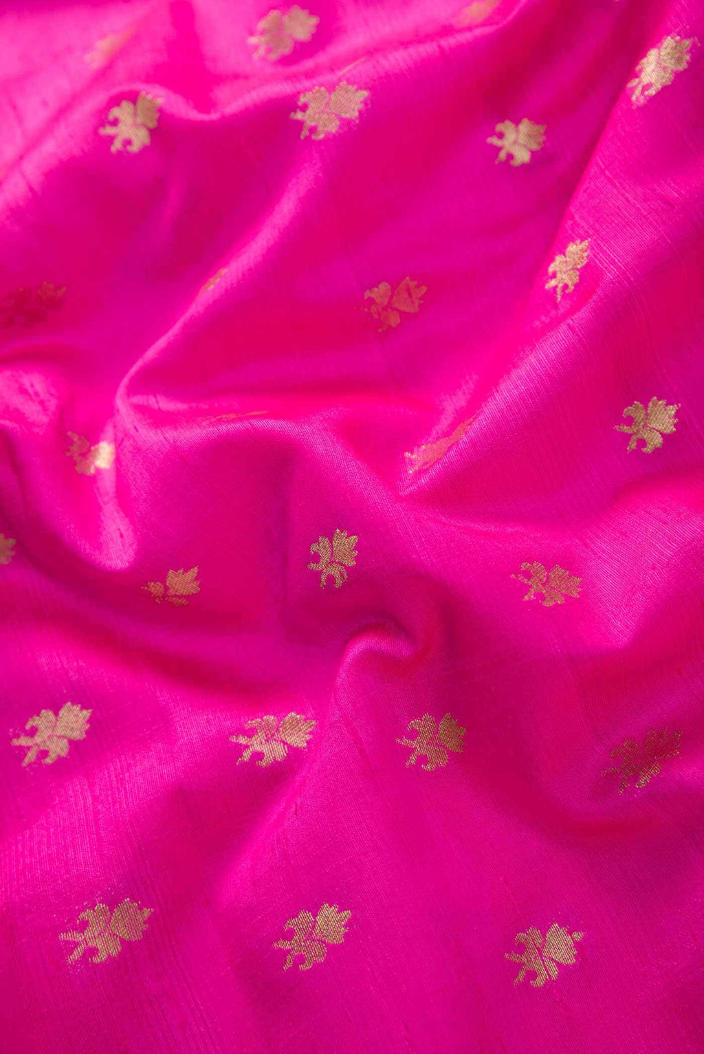 Pink Raw Silk Dress Material