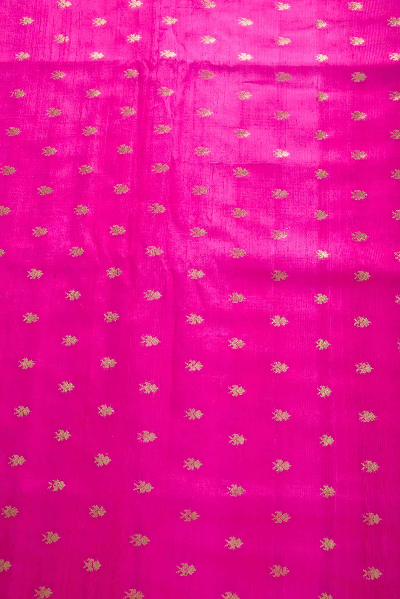 Pink Raw Silk Dress Material