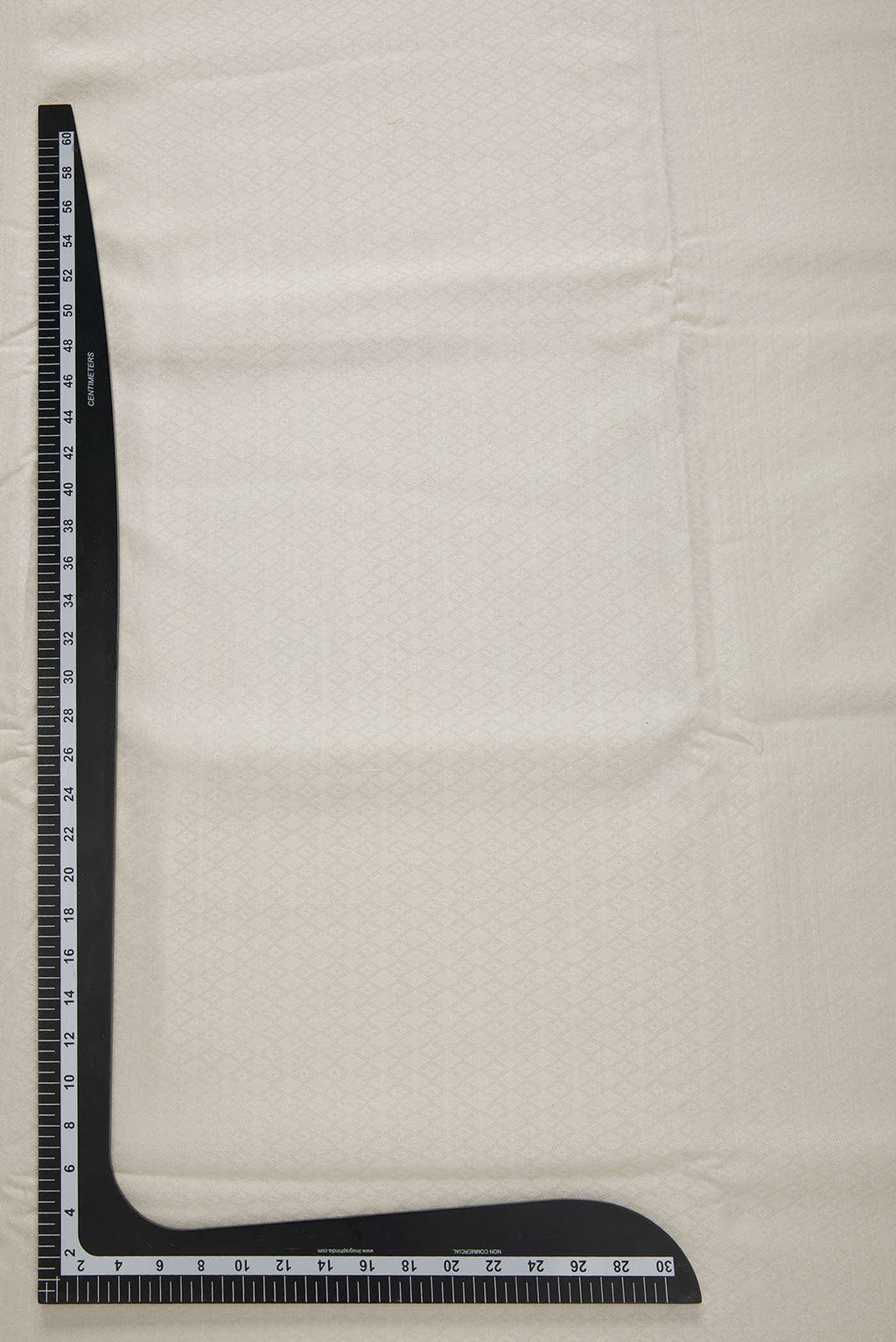 Off White Chanderi Silk Dress Material
